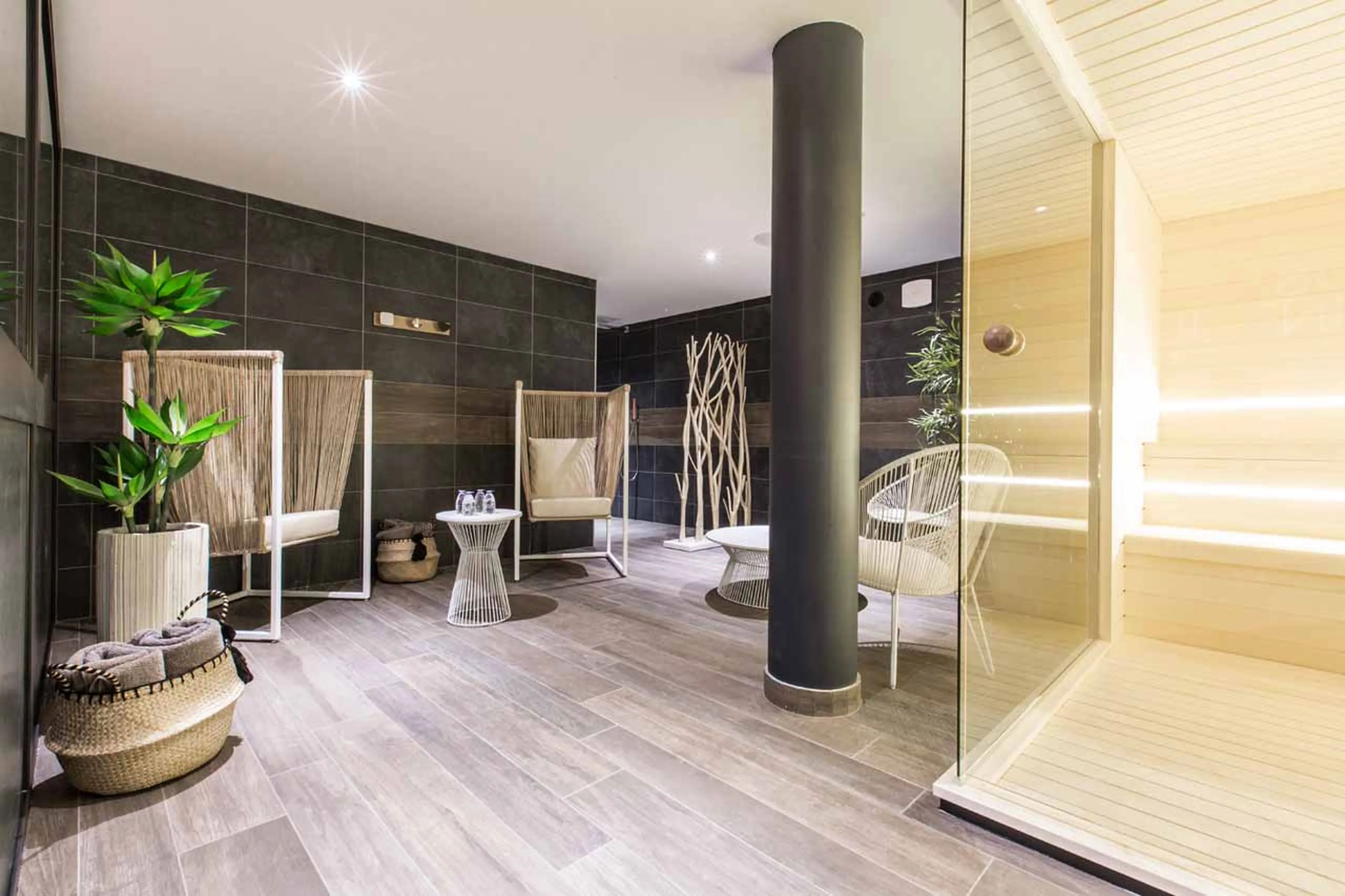 Spa area at Chalet Clos Saint Jean in Les Gets