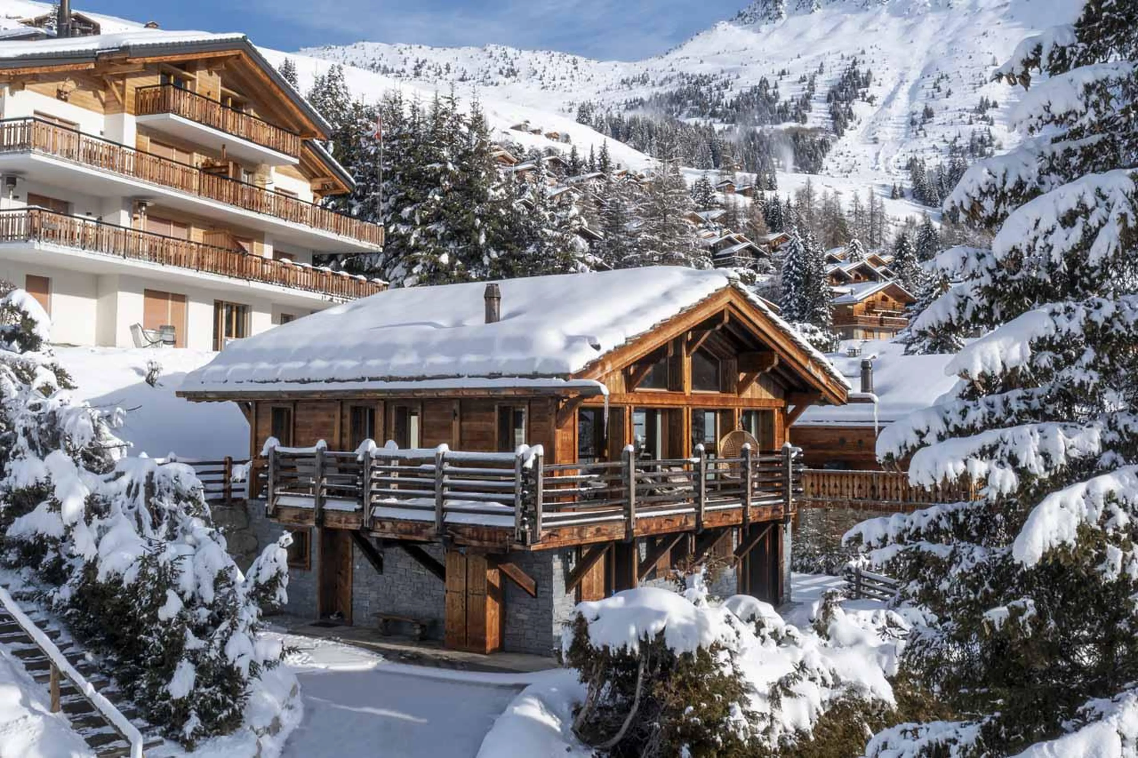 Exterior of Chalet Cortil in Verbier