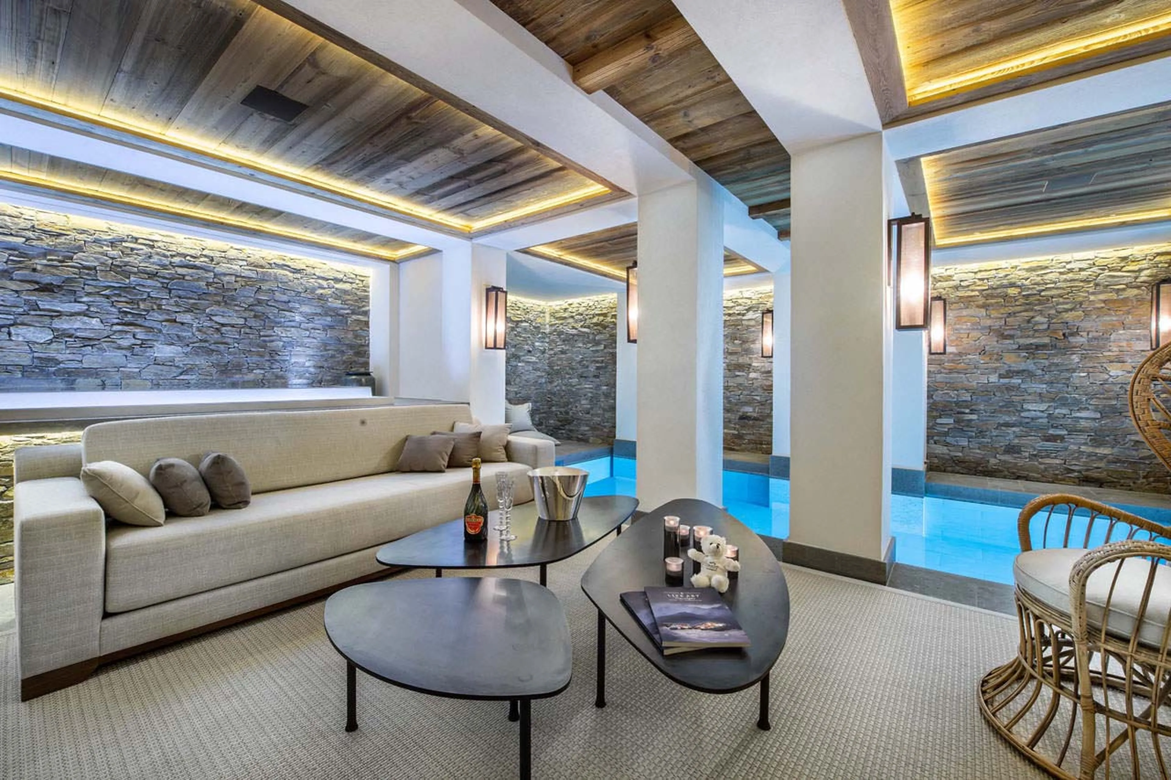 Relaxation facilities in Chalet Cryst'Aile in Courchevel 1850