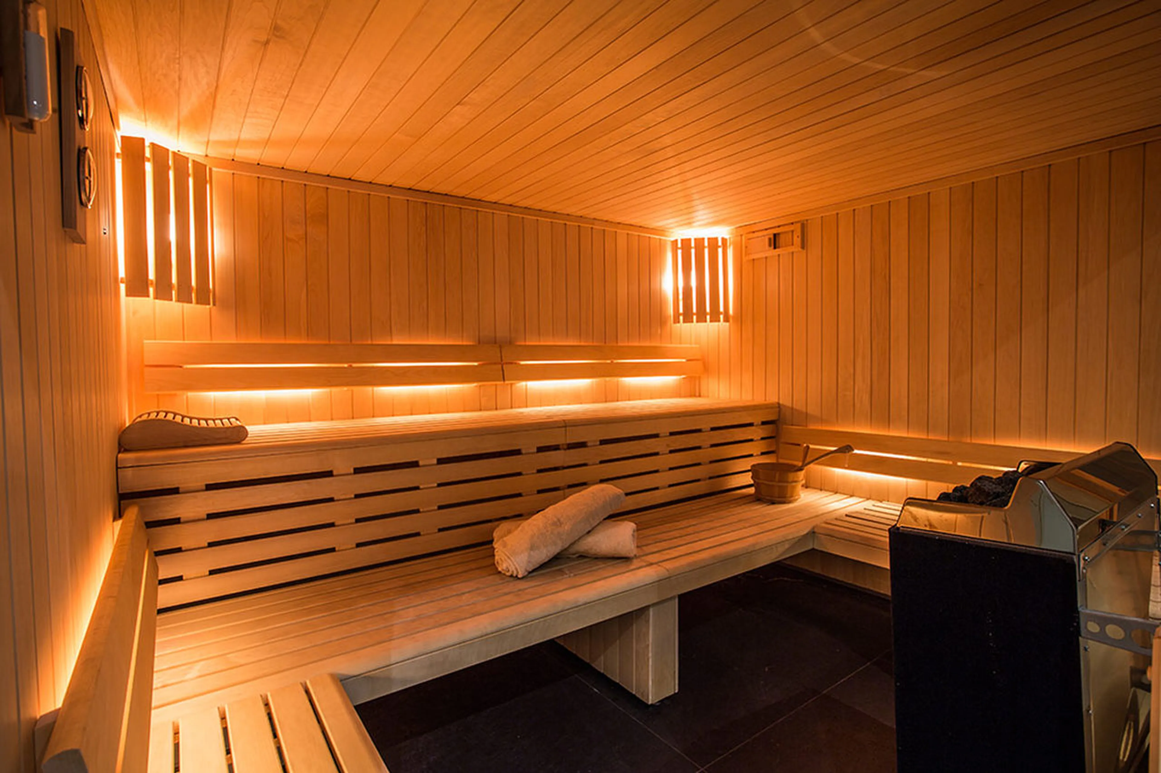 Sauna at Chalet Dalmore in Chamonix