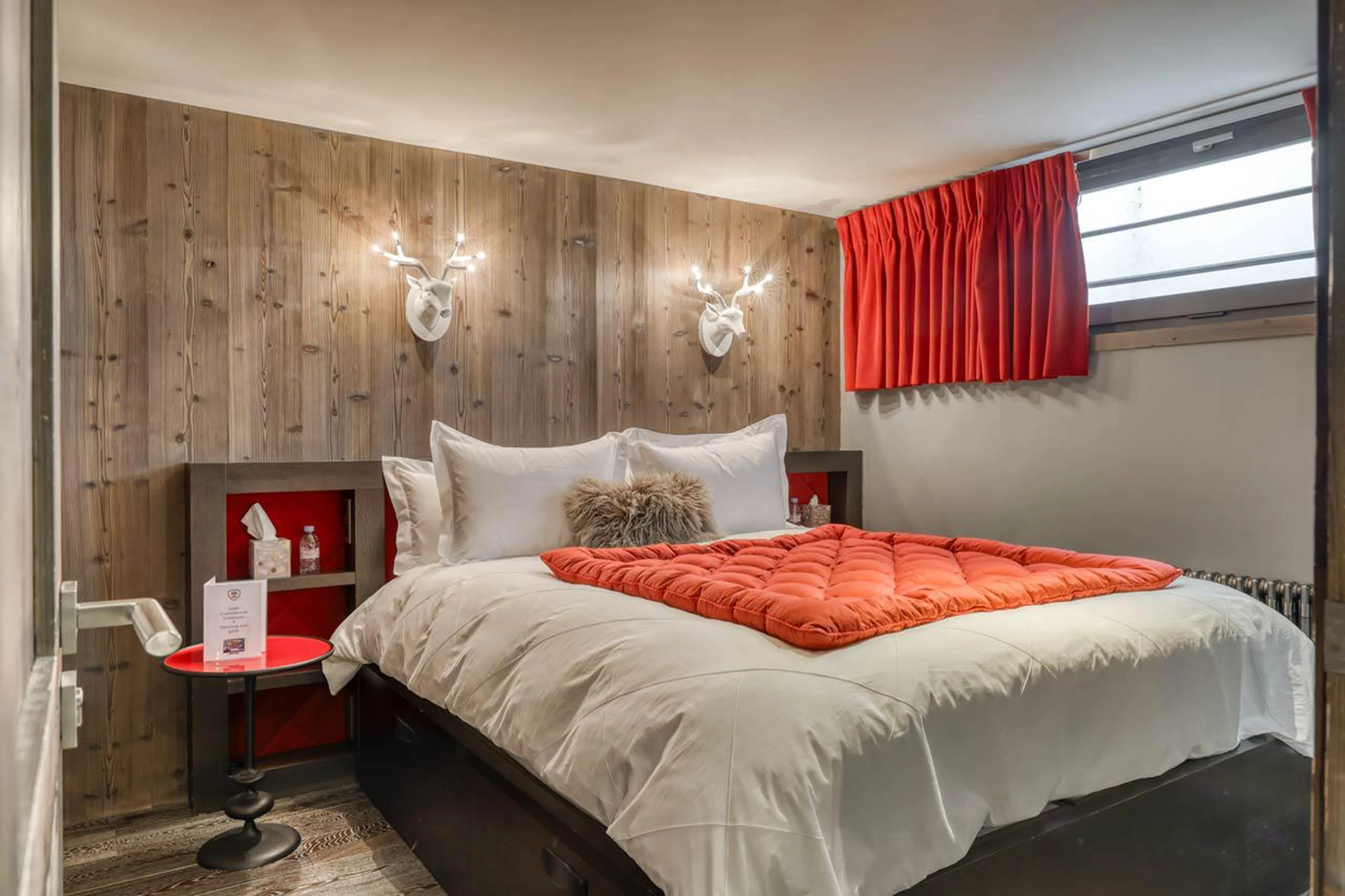 Bedroom six at Chalet Dana in Megeve