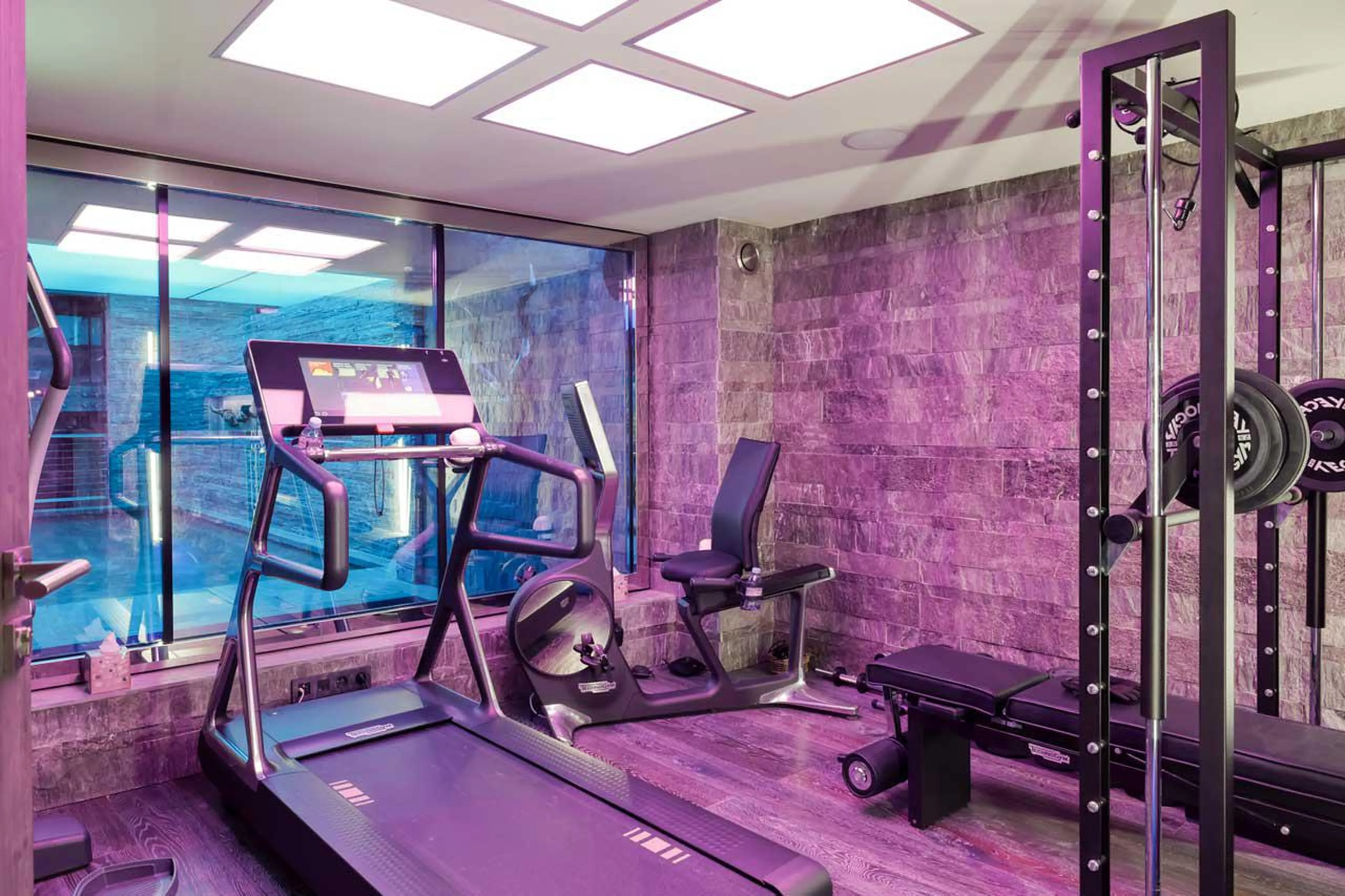 Gym at Chalet Dana in Megeve