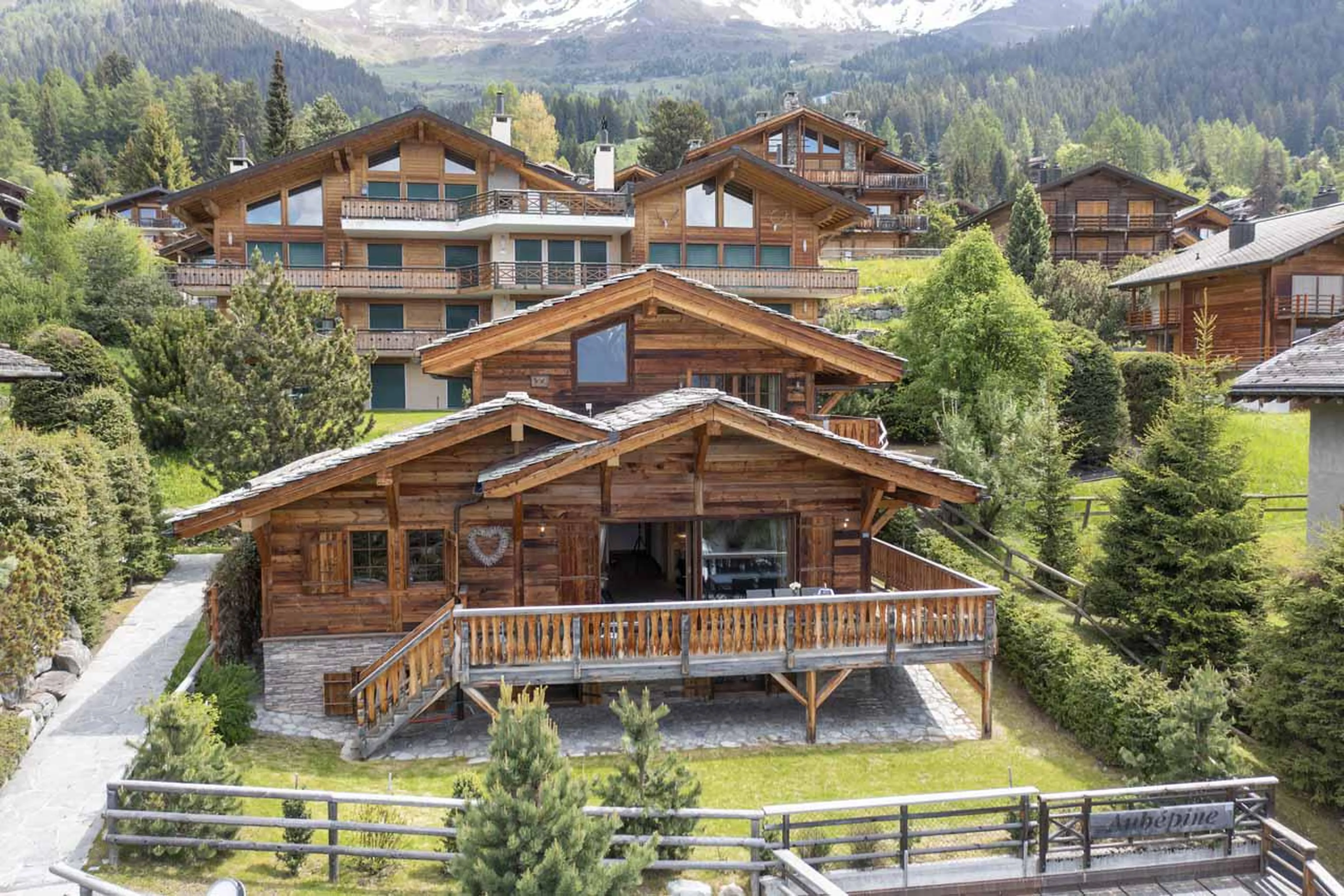 Exterior of Chalet Daphne in Verbier