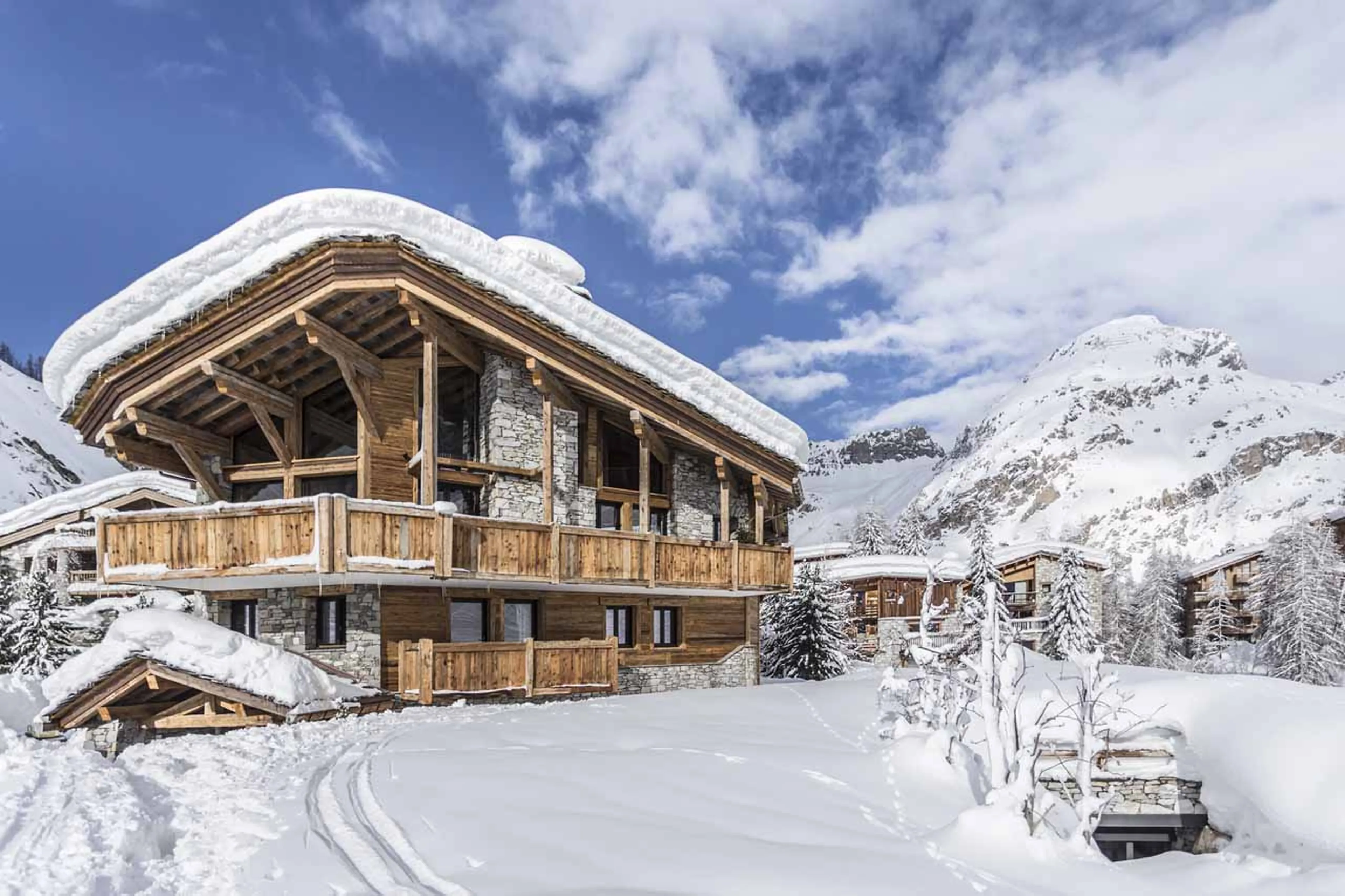 Exterior of Chalet Daria in Val d'Isere