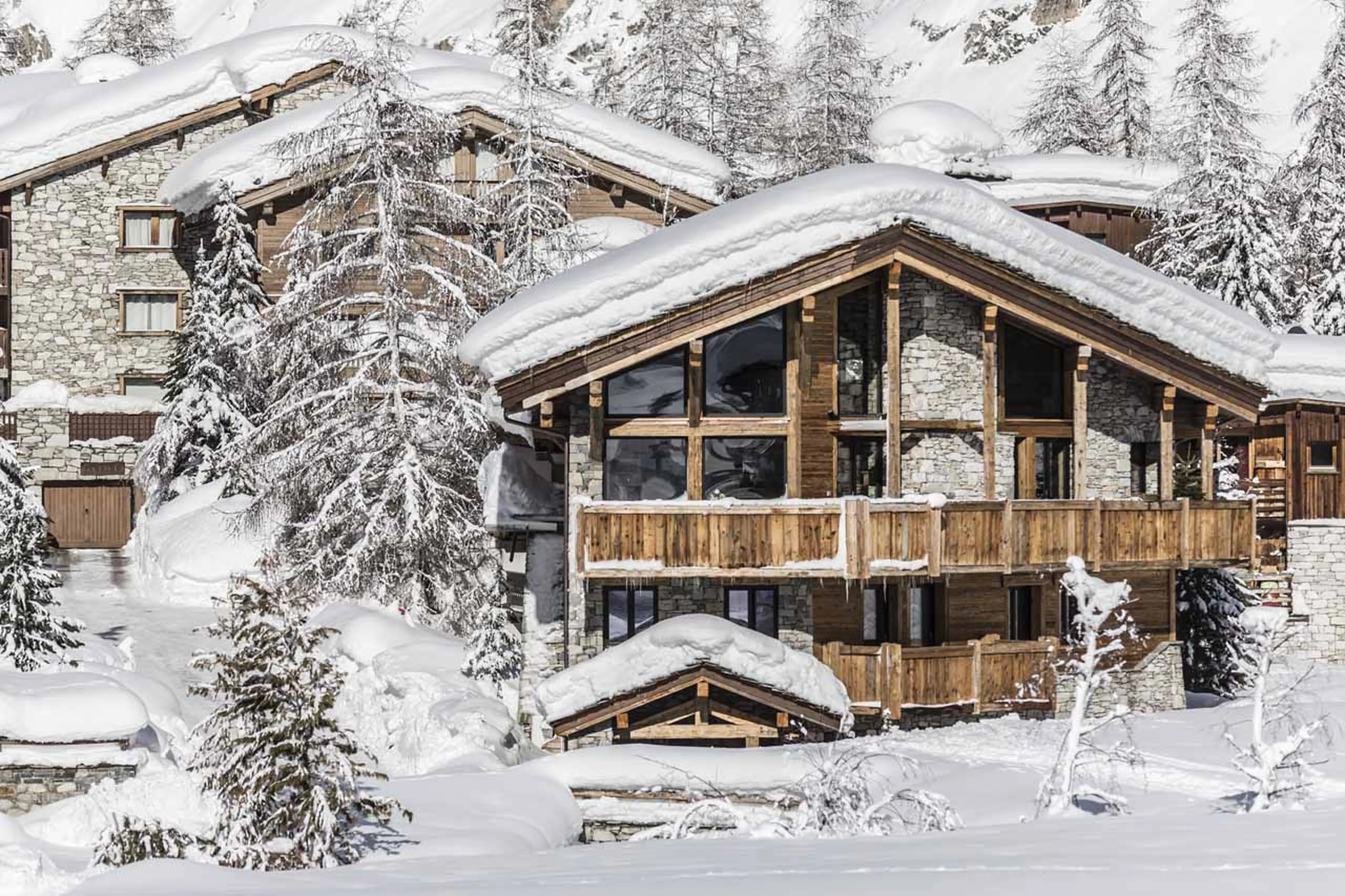 Location of Chalet Daria in Val d'Isere