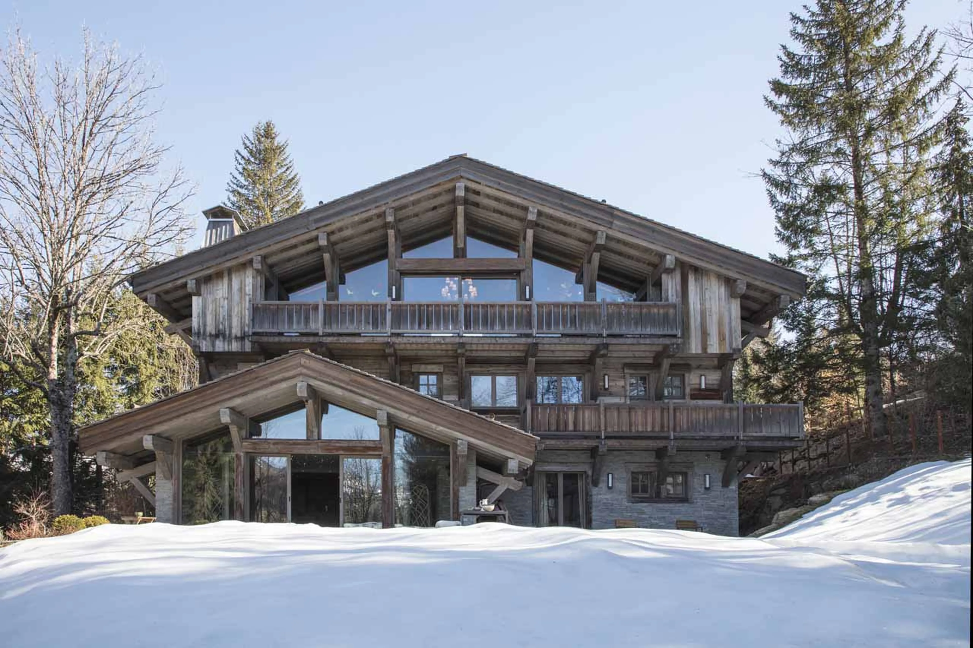 Exterior view of Chalet des Ecureuils in Megeve