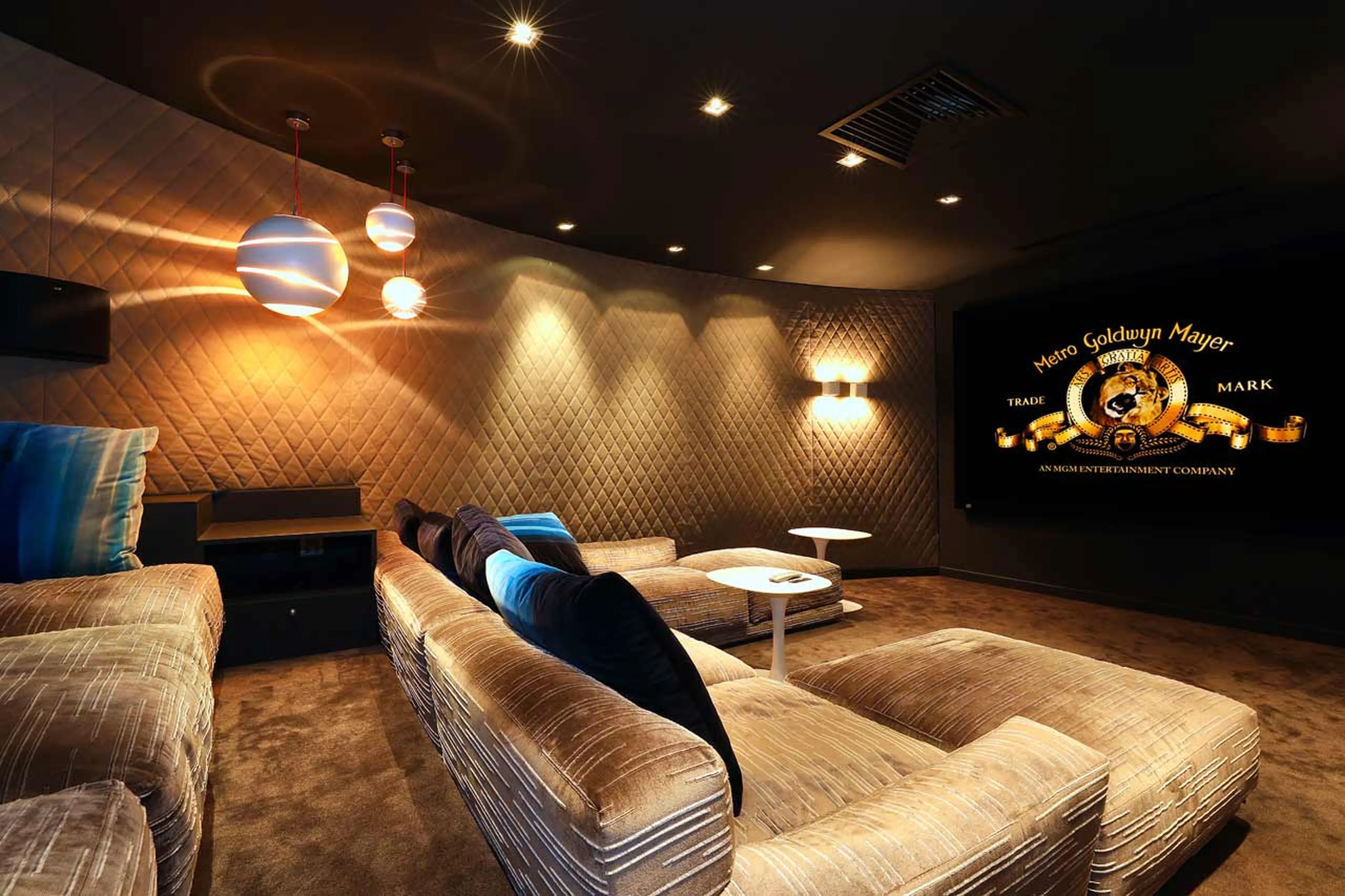 Home cinema at Chalet Dolce Vita in Courchevel 1650