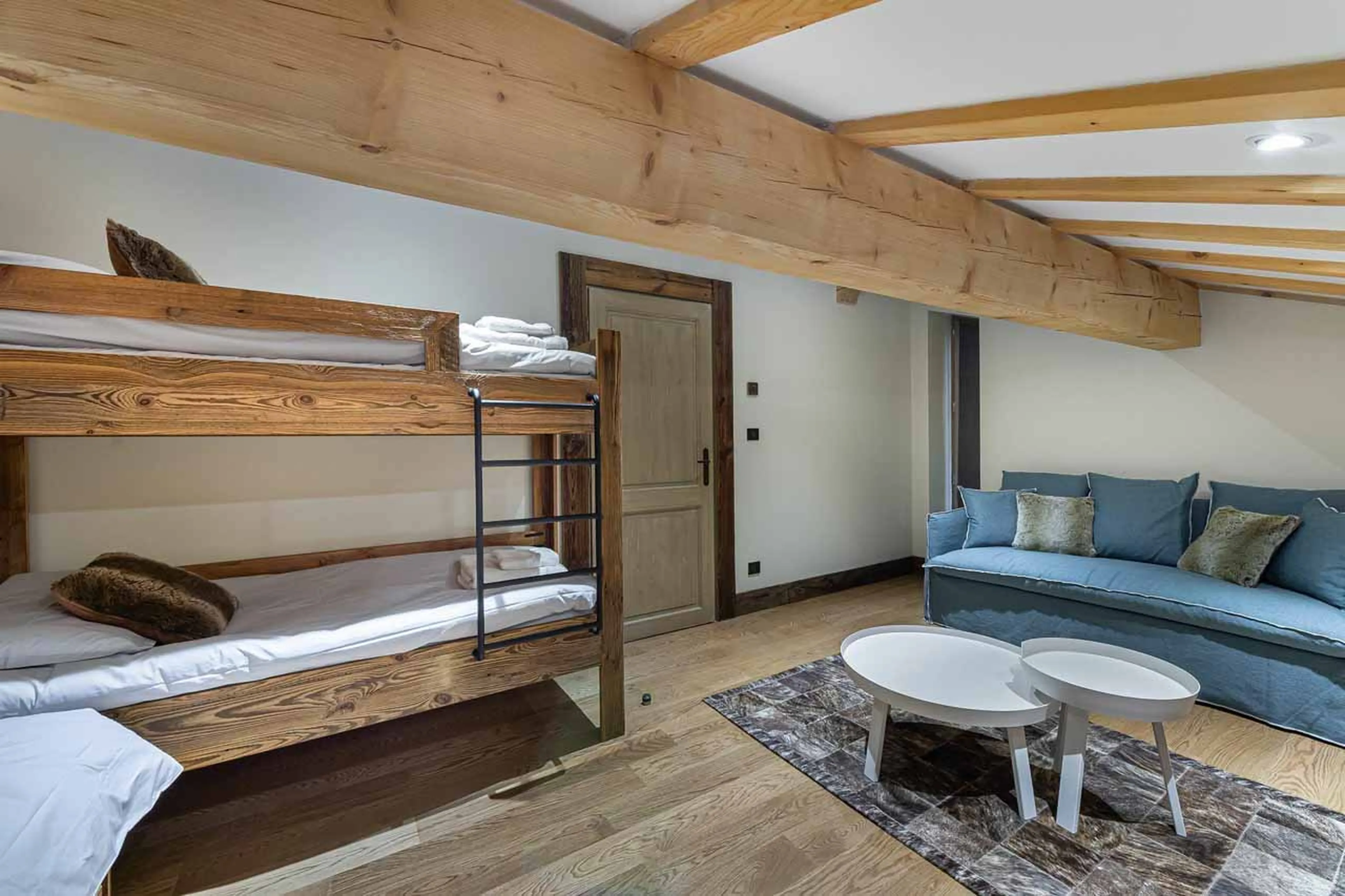 Bunk room at Chalet Duchesse in St Martin de Belleville