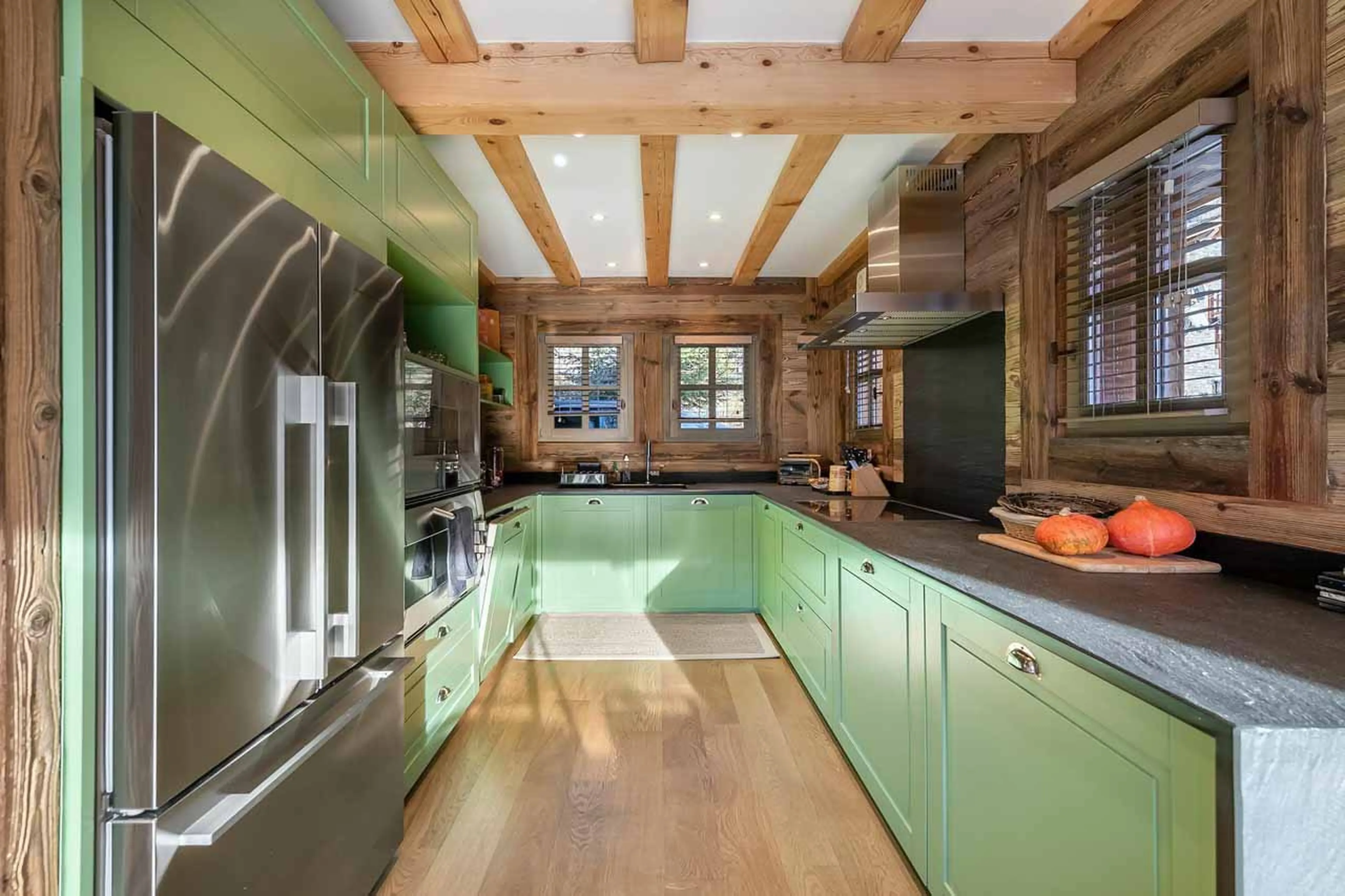 Kitchen at Chalet Duchesse in St Martin de Belleville