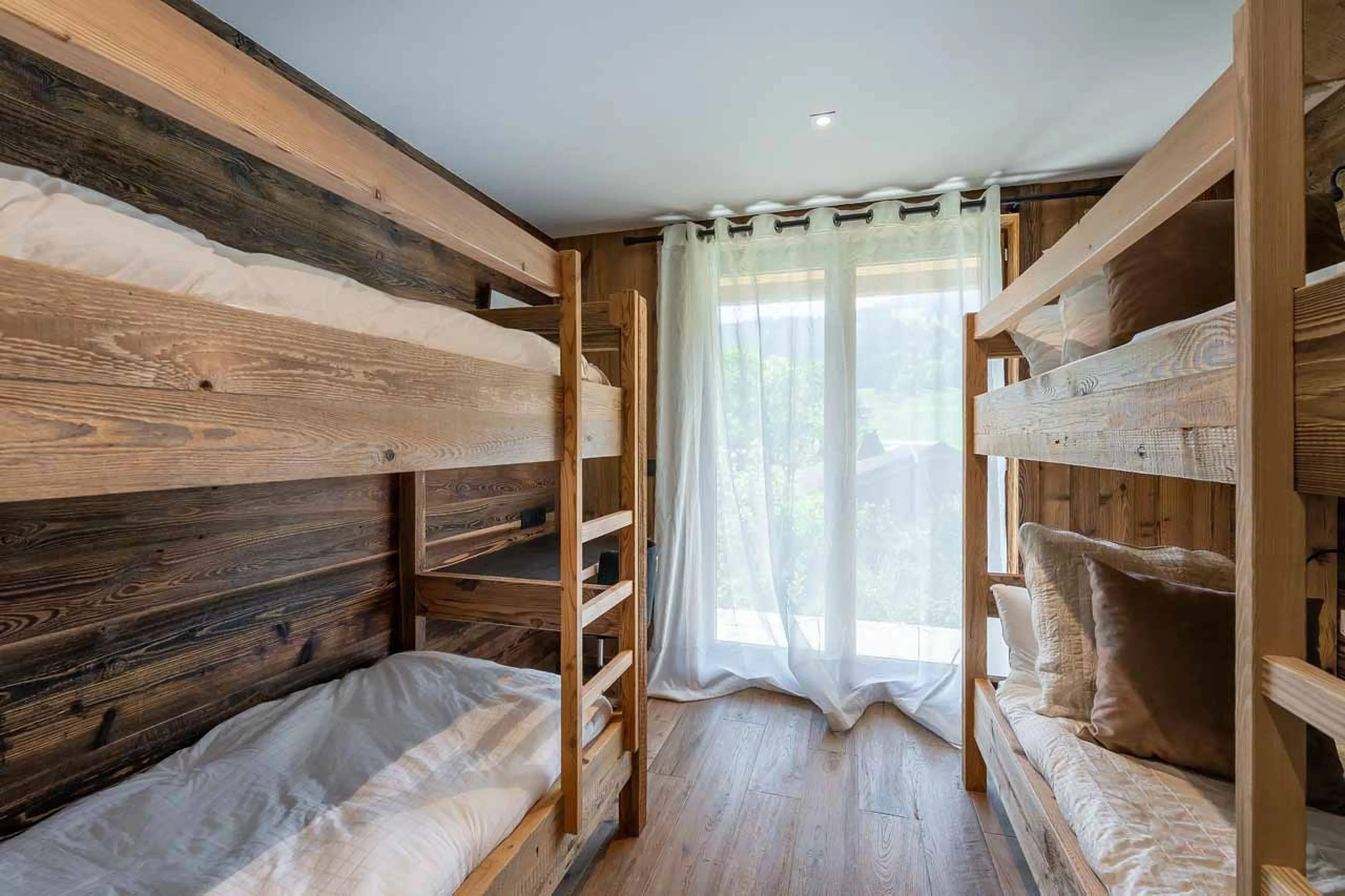 Bunk room at Chalet Eastwood in Megeve