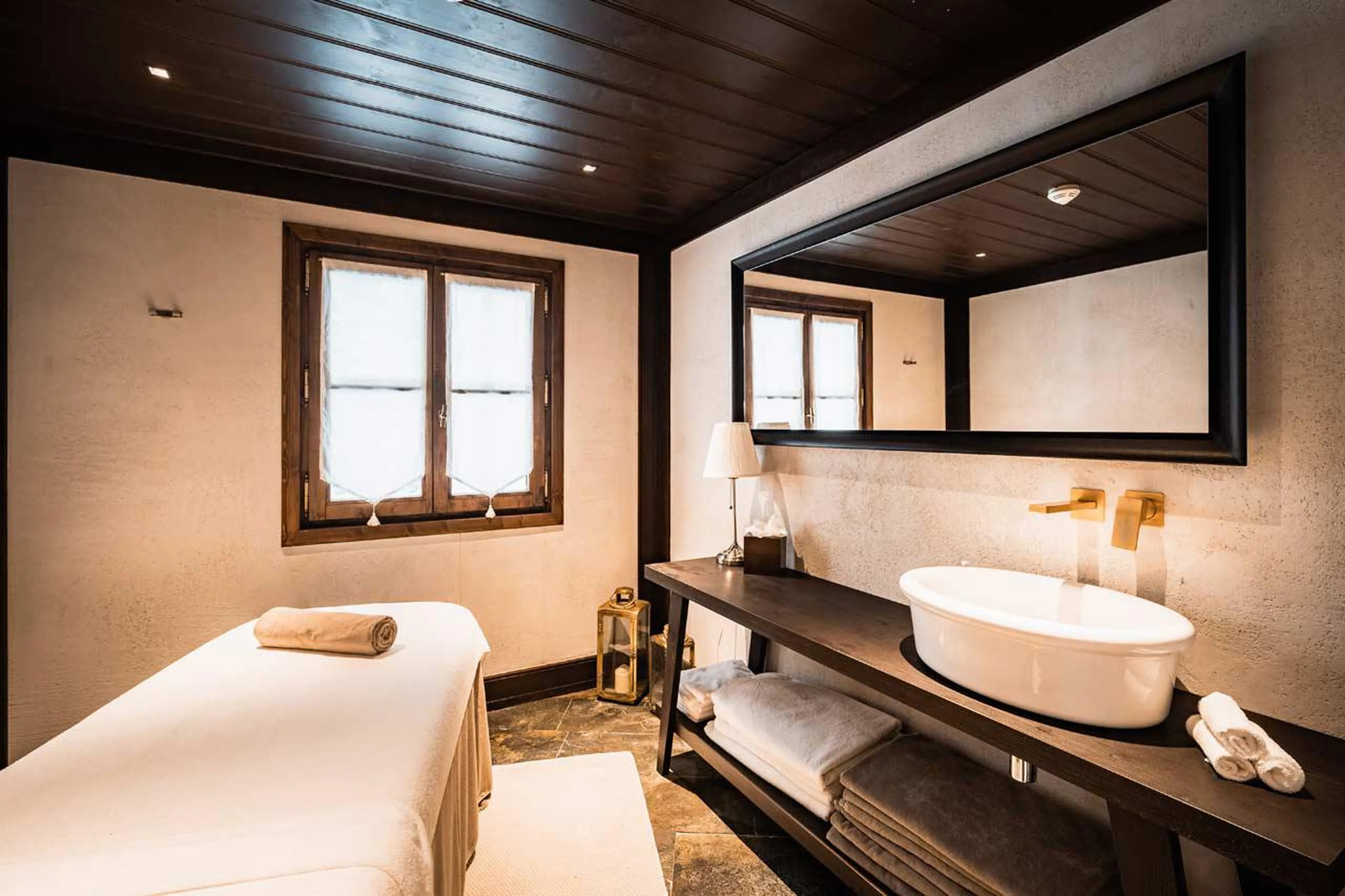 Massage room in Chalet Ebene in Val d’ Isere
