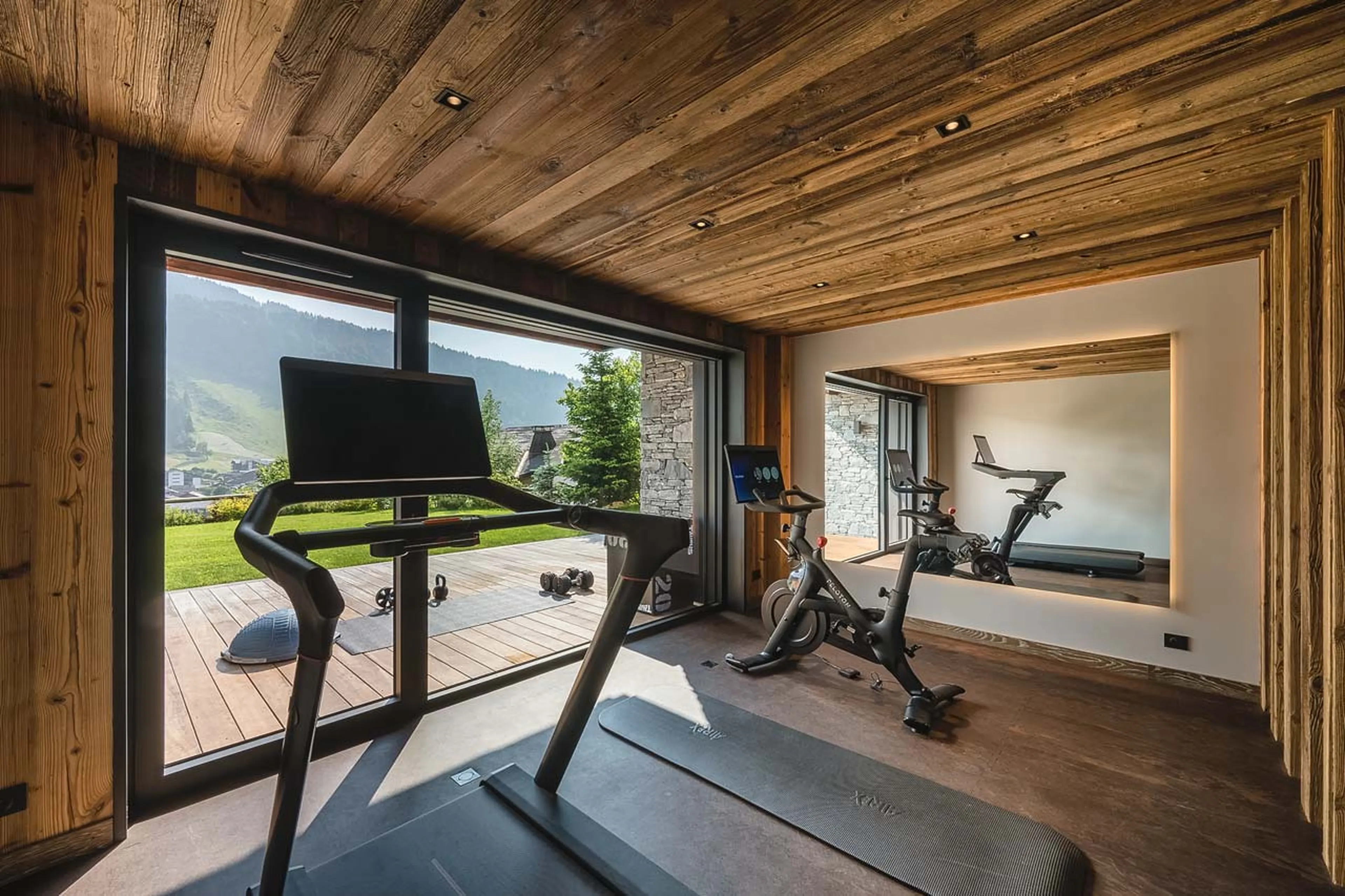 Gym at Chalet Ecliptique in Morzine