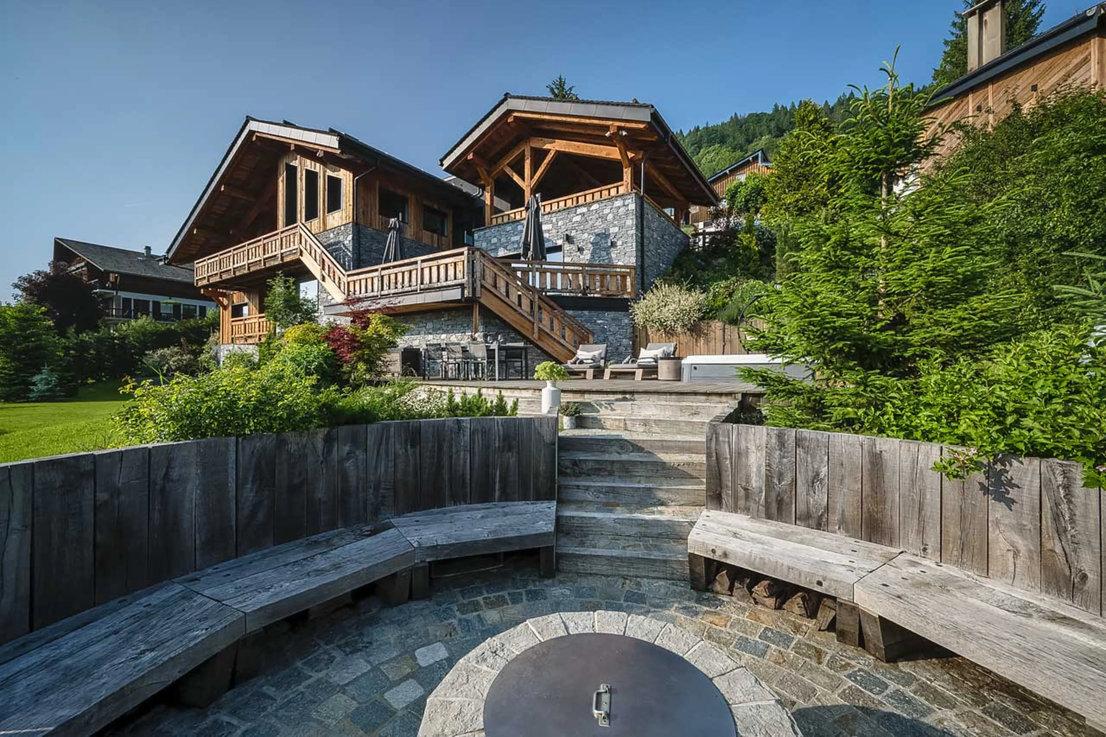 Exterior of Chalet Ecliptique in Morzine