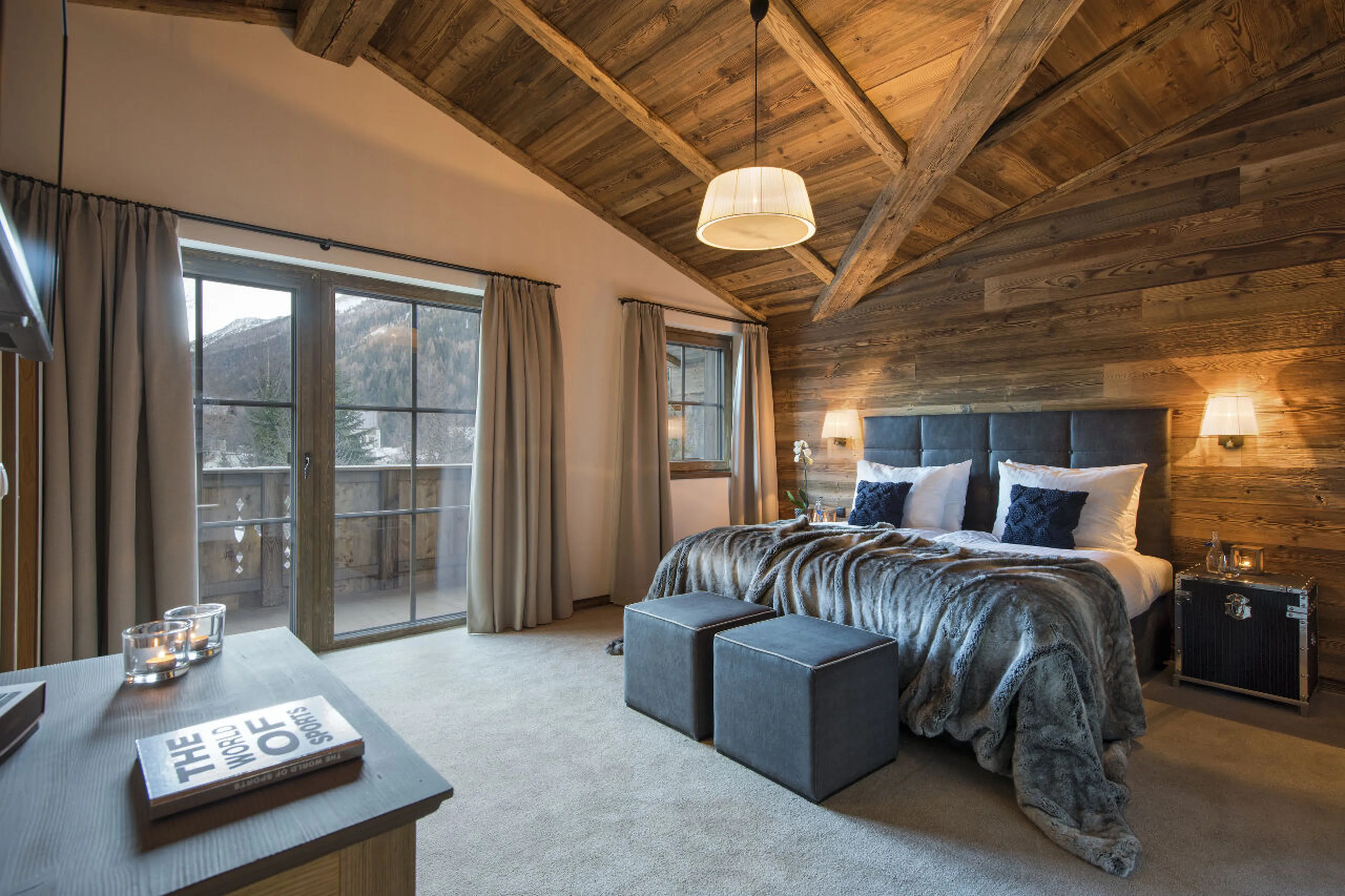 Kanzi Suite bedroom D at Chalet Eden Rock in St Anton