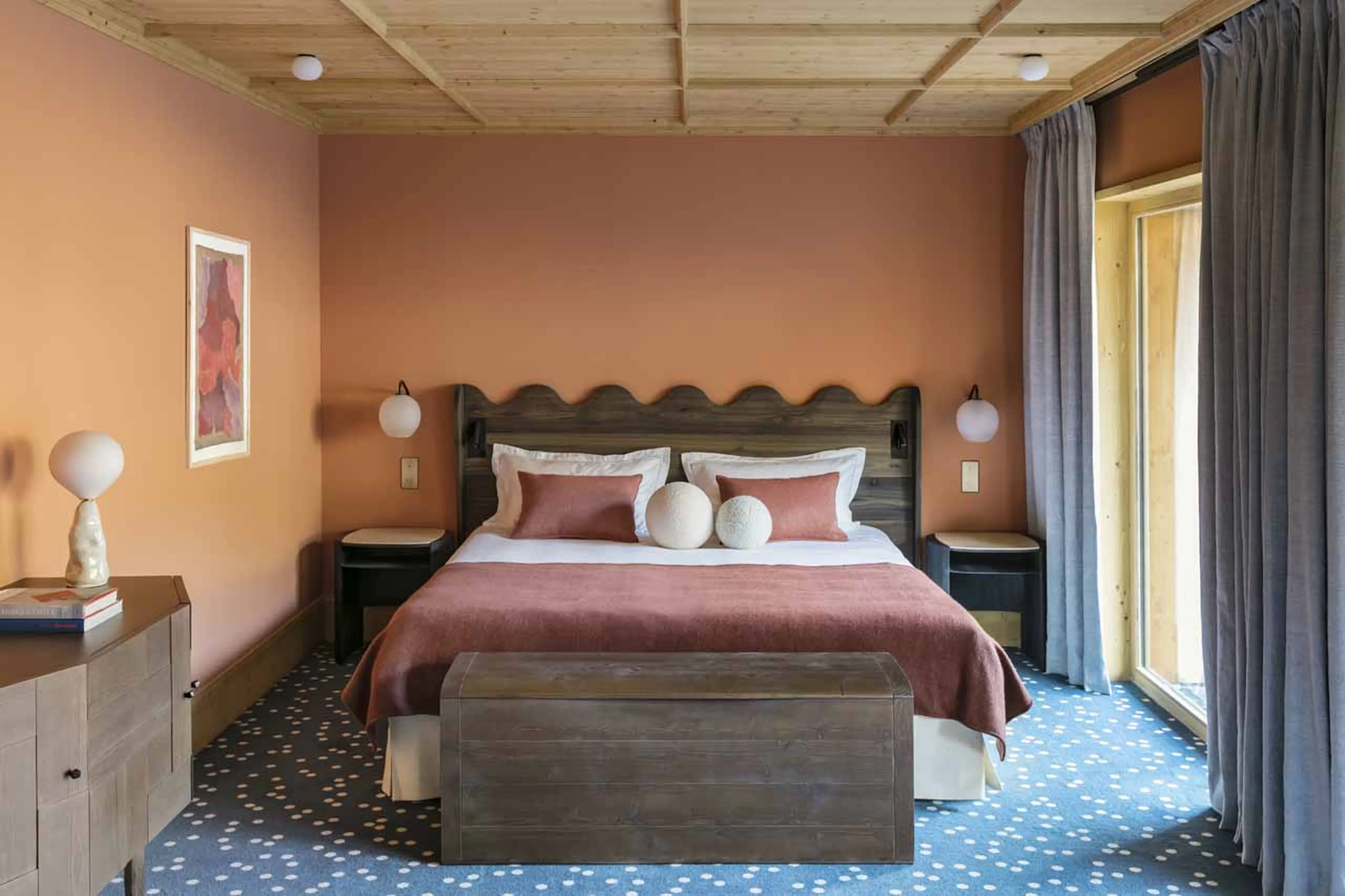 Bedroom at Chalet Eglantine in Meribel