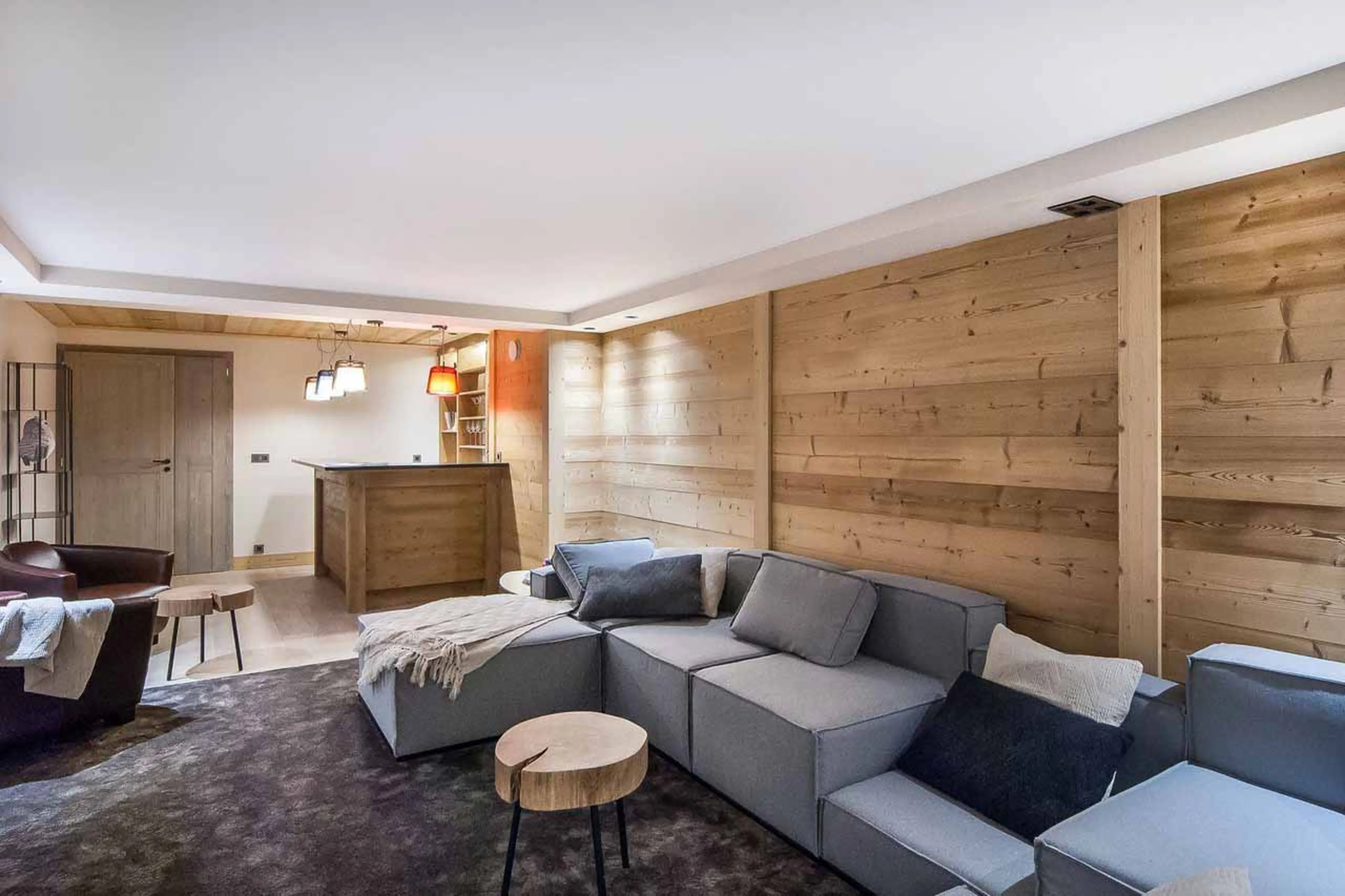 TV lounge at Chalet Eiger in Courchevel 1550