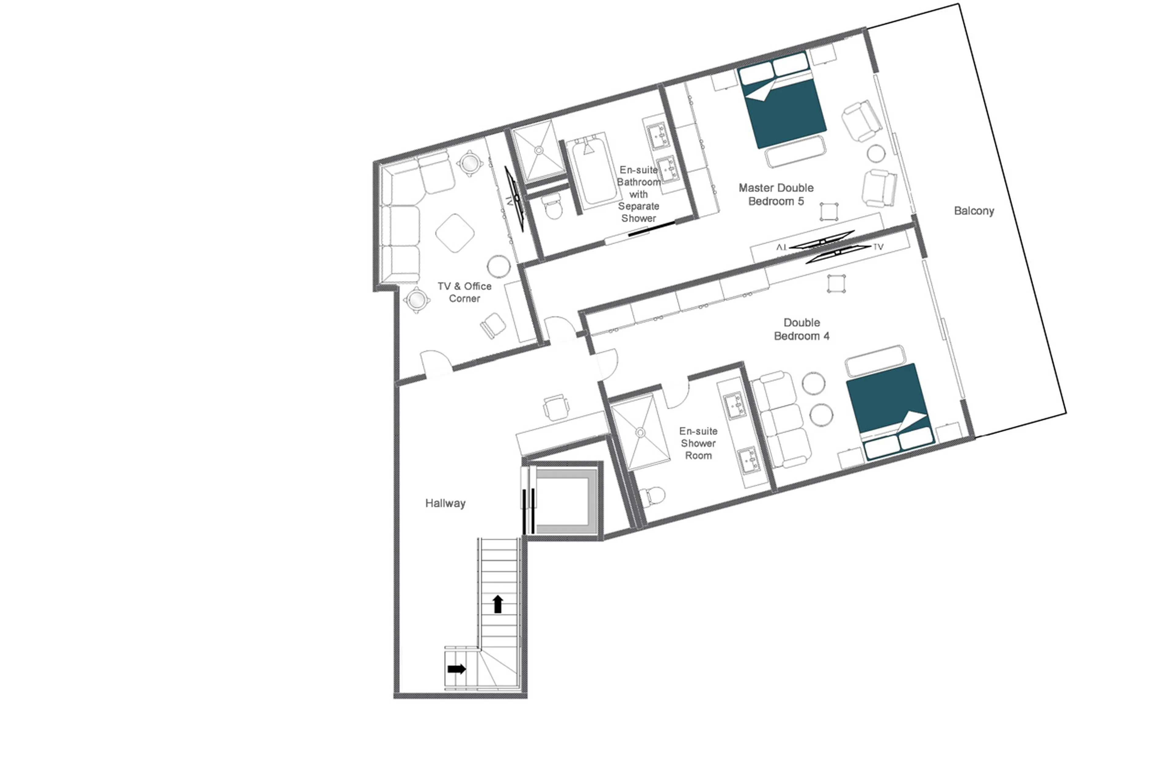 chalet-elbrus-zermatt-floor-plan-second-floor