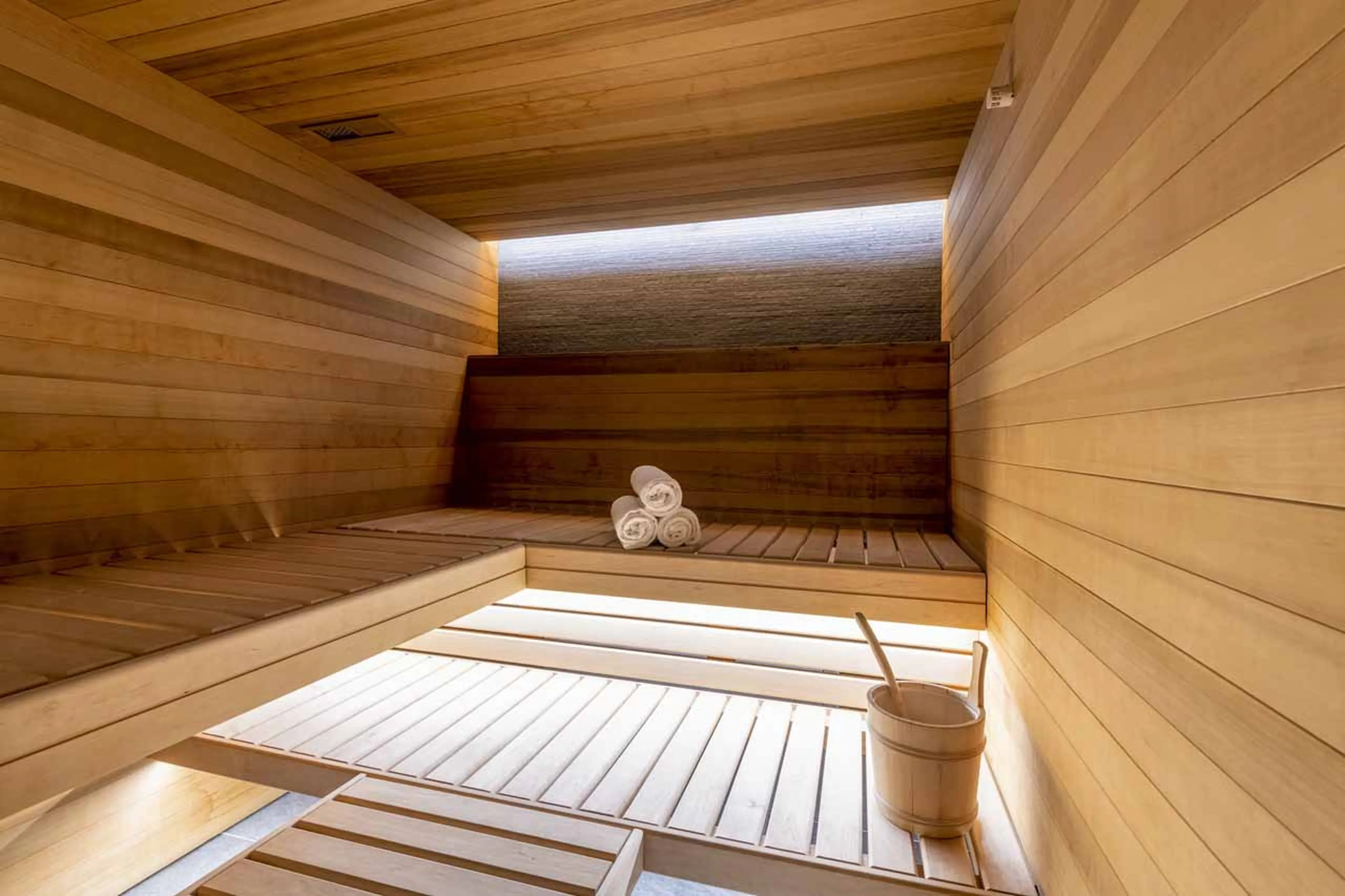 Sauna in Chalet Elbrus in Zermatt
