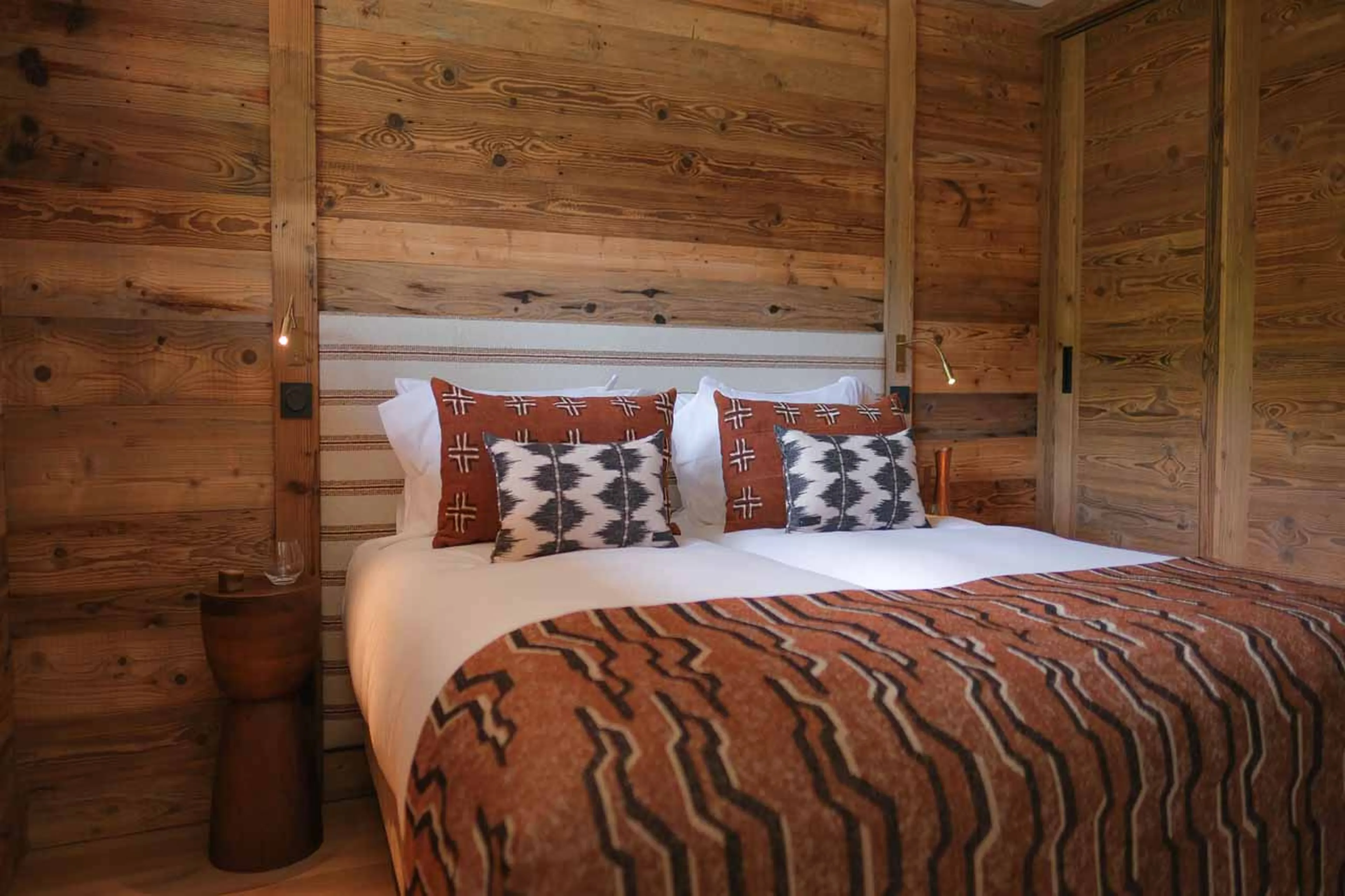 Bedroom 5 at Chalet Elegie in Meribel