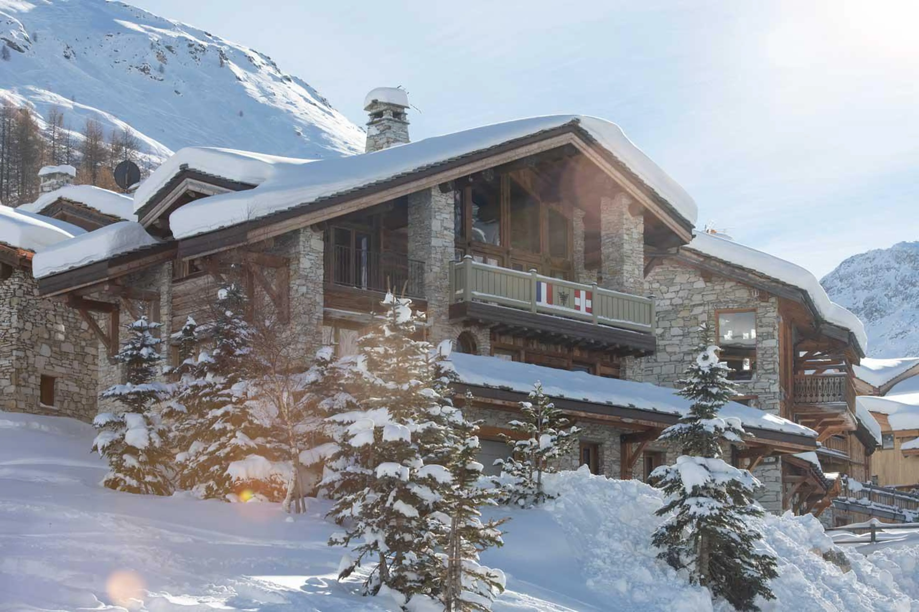 Exterior of Chalet Face a Face in Val d'Isere