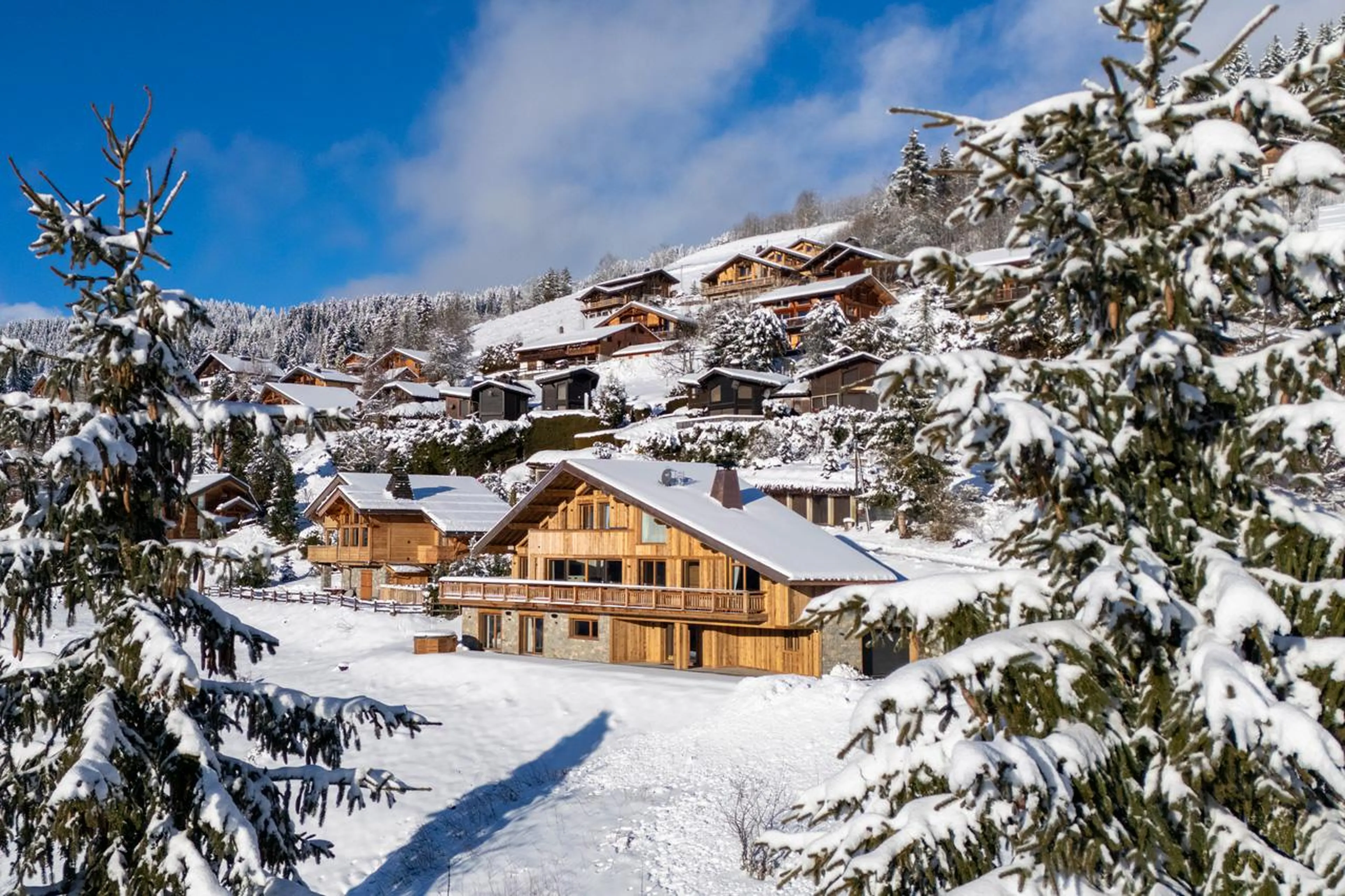 Exterior of Chalet Fika, Les Gets