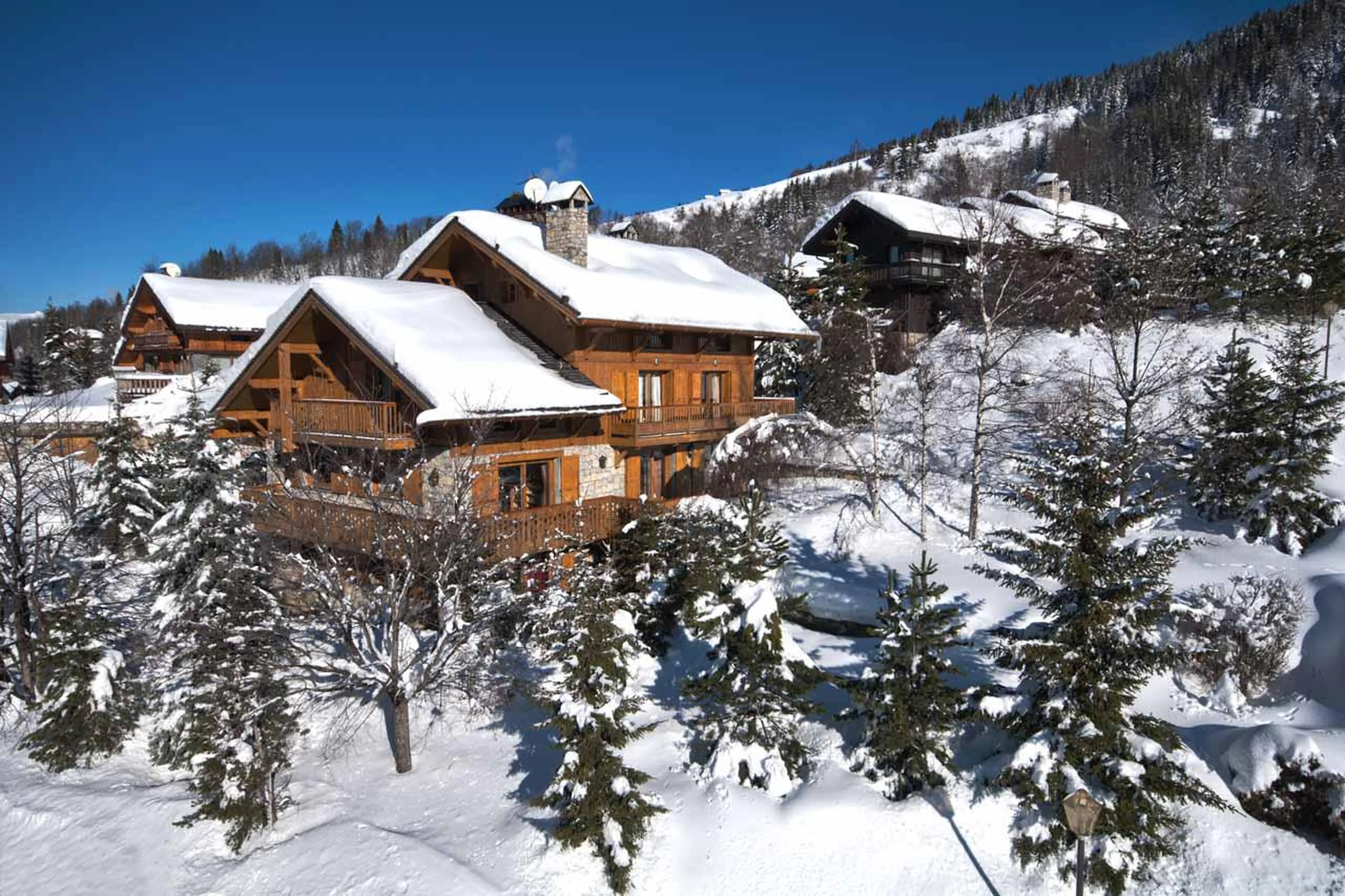 Exterior of Chalet Foinsbois in Meribel