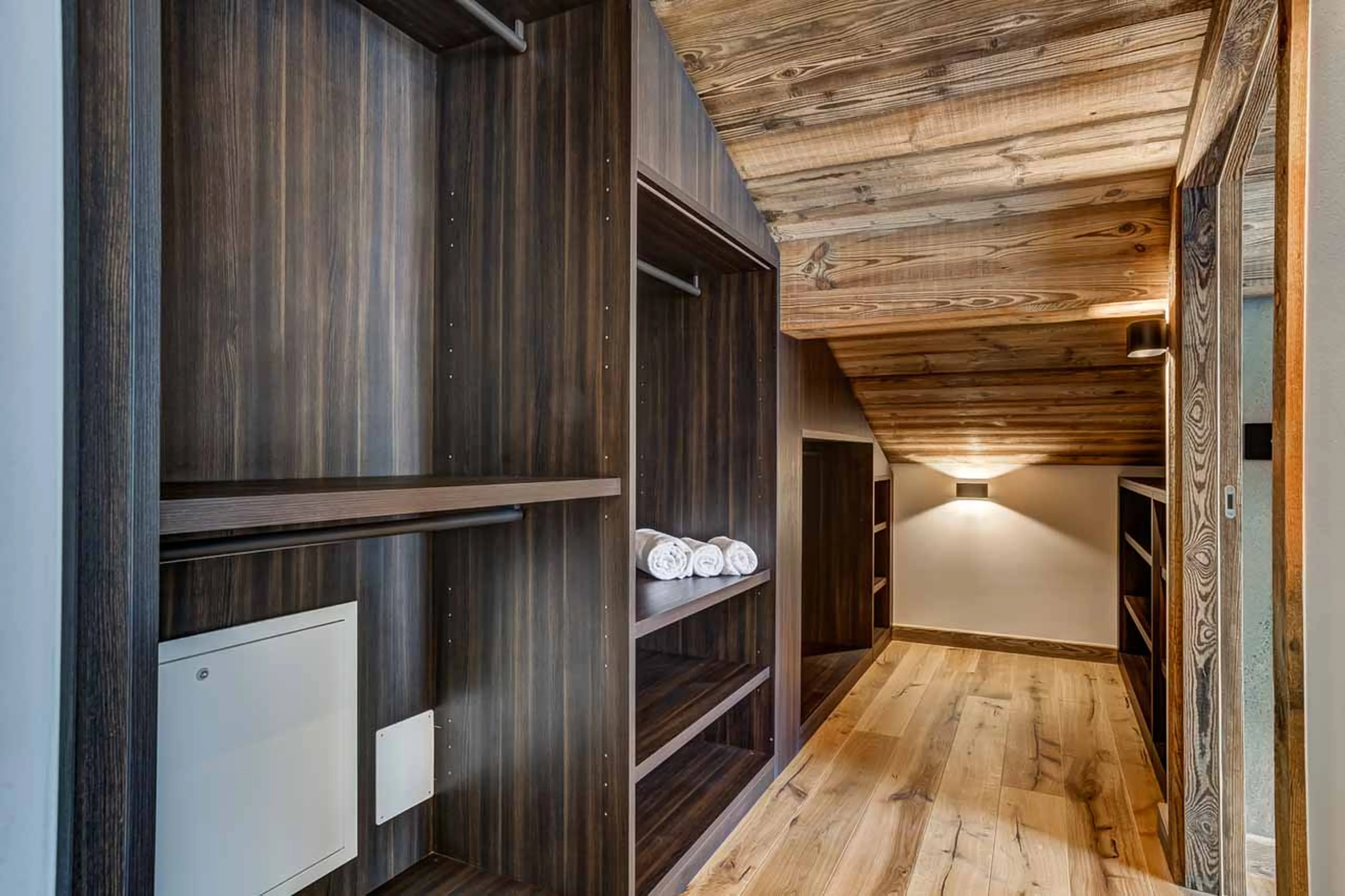 Wardrobe at Chalet Freya in Chamonix