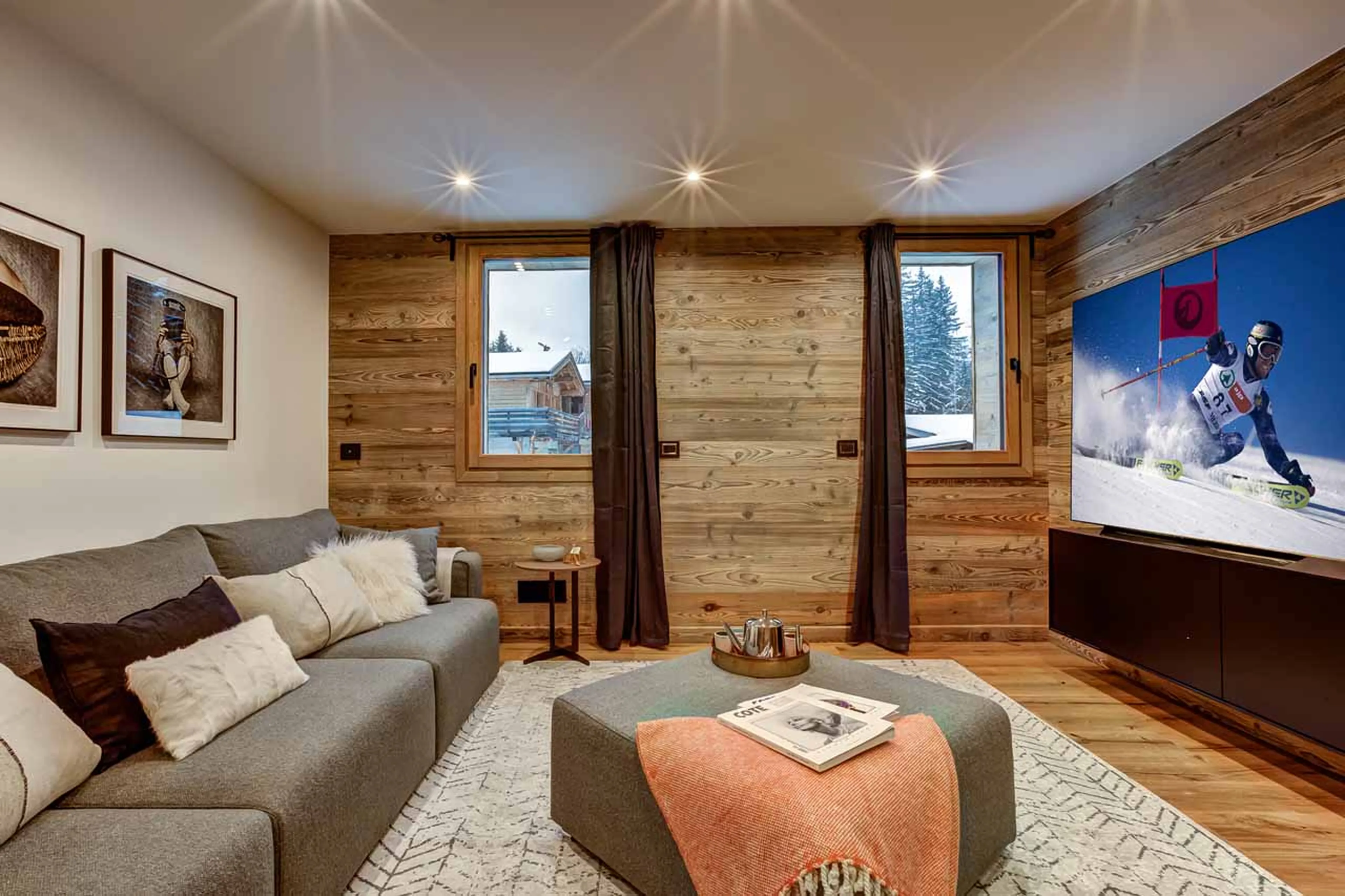 TV at Chalet Freya in Chamonix