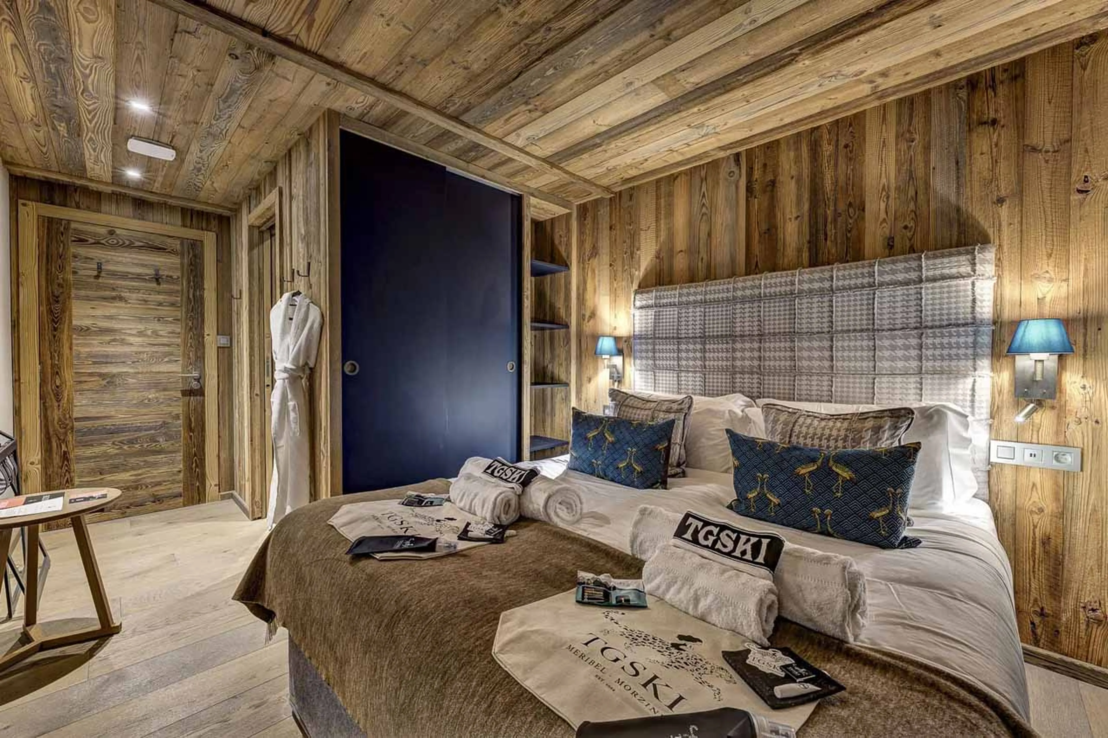 Bedroom four at Chalet Goldilocks in Morzine