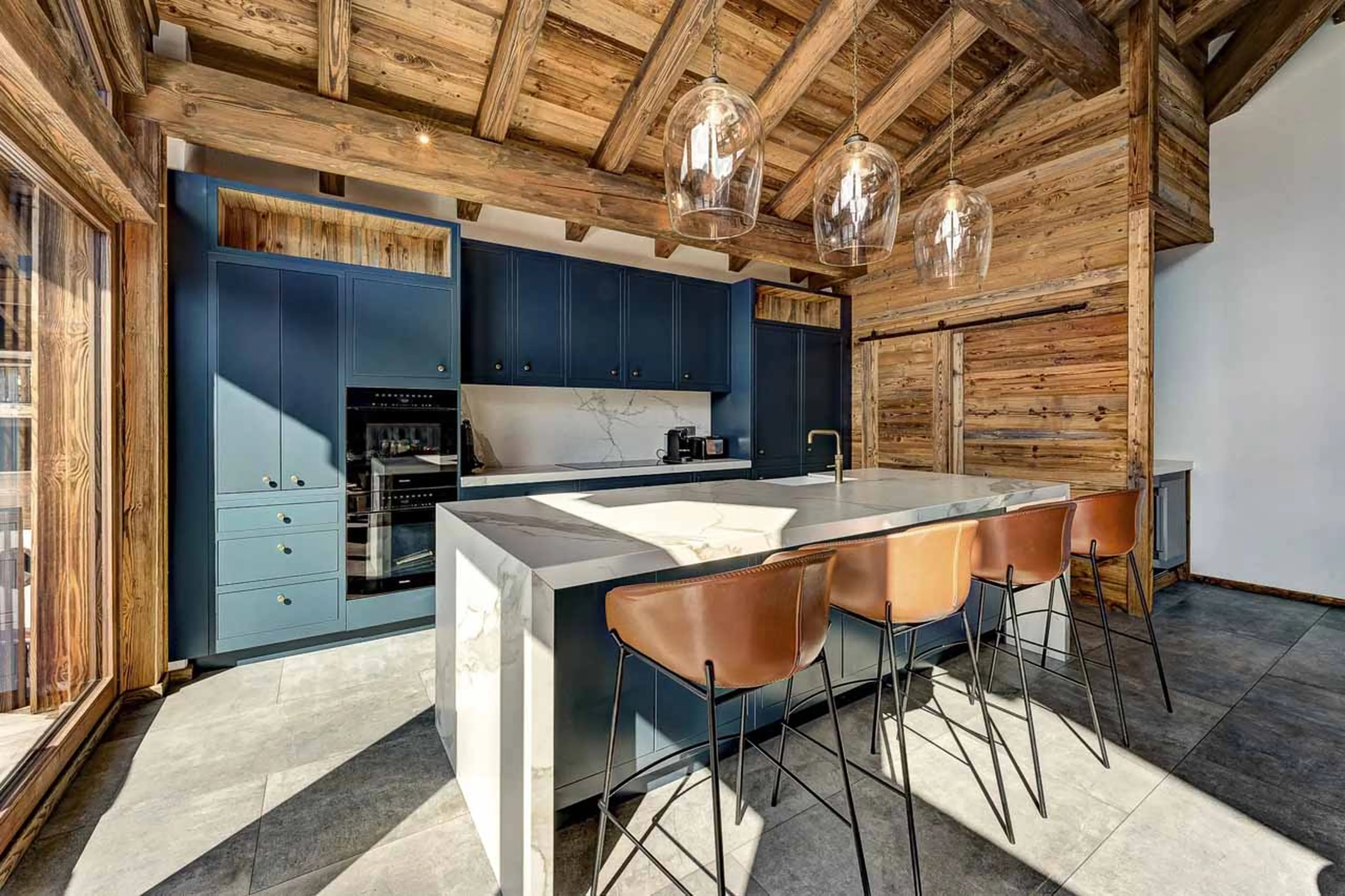 Kitchen at Chalet Goldilocks in Morzine
