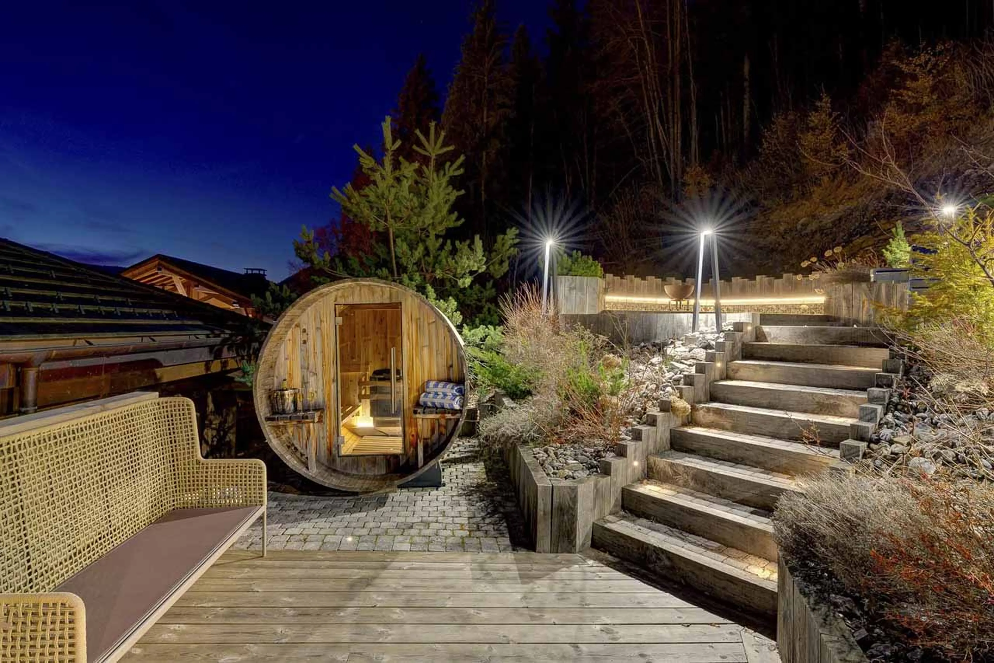 Sauna at Chalet Goldilocks in Morzine