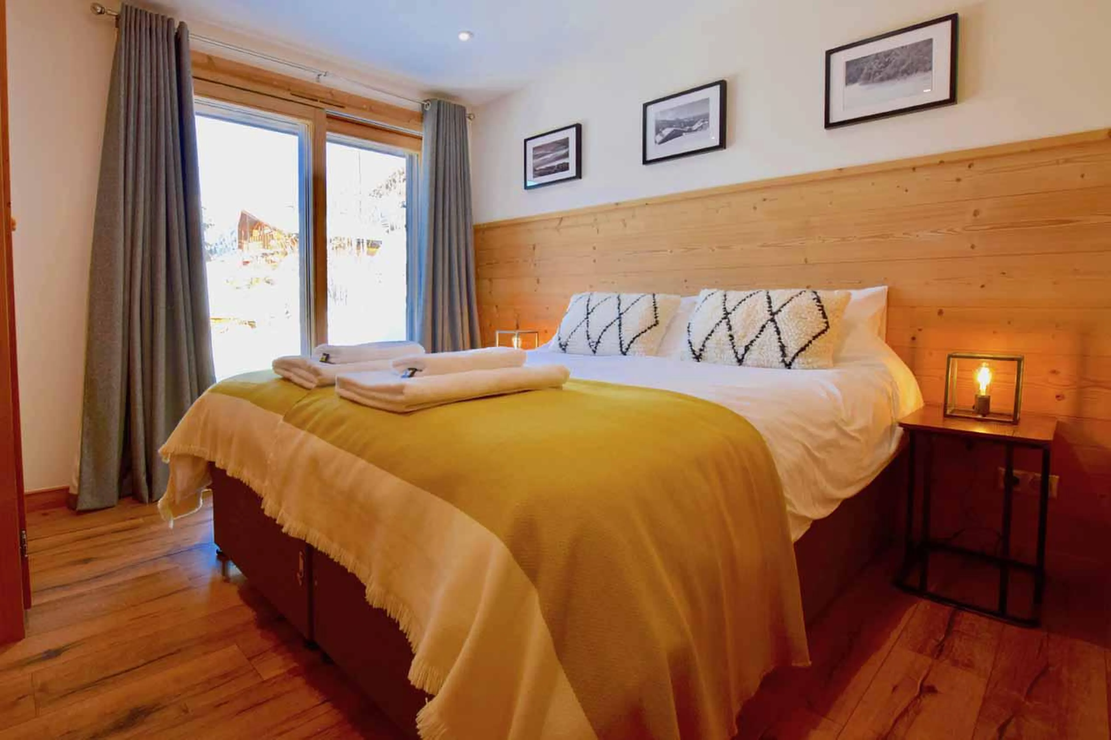 Bedroom four at Chalet Gouter in Morzine