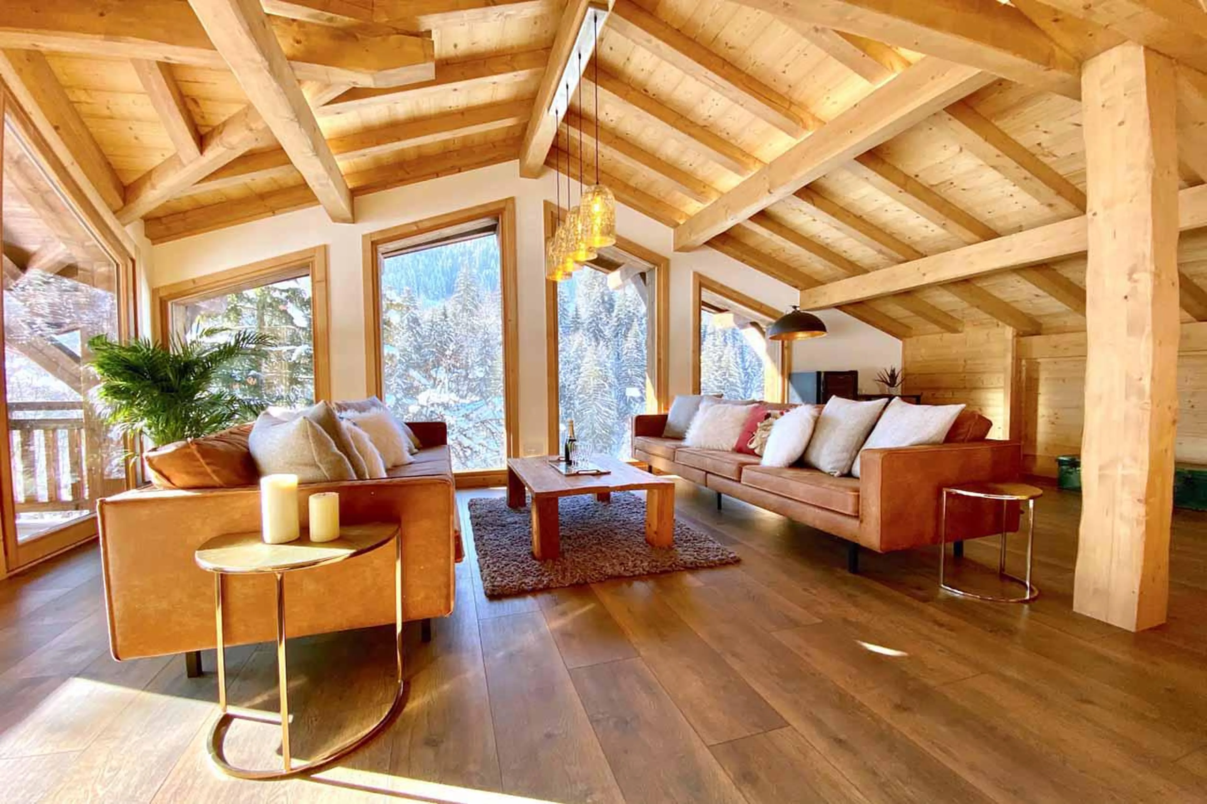 Living area of Chalet Gouter in Morzine