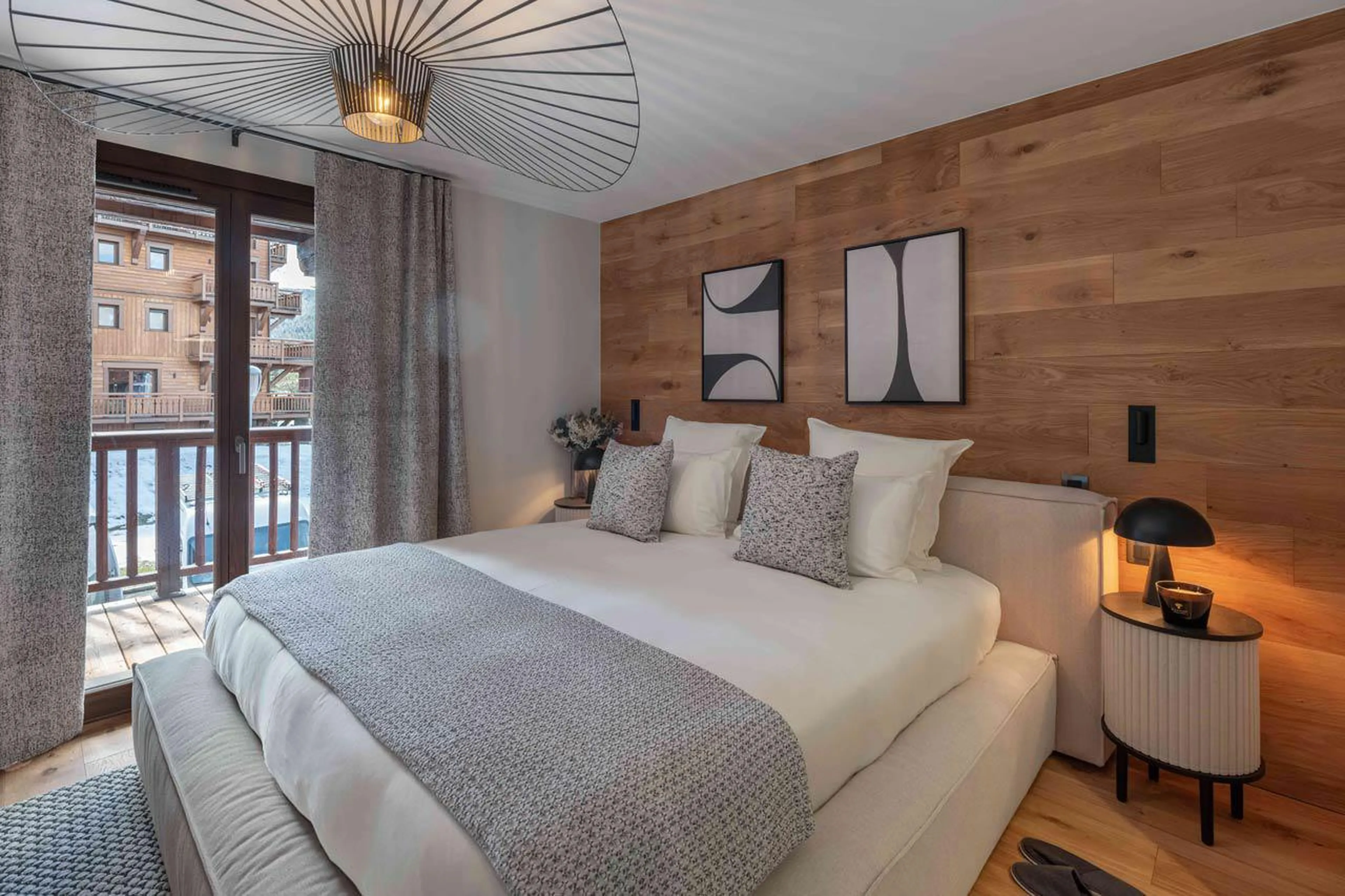 Double bedroom in Chalet Goyard, Courchevel 1650