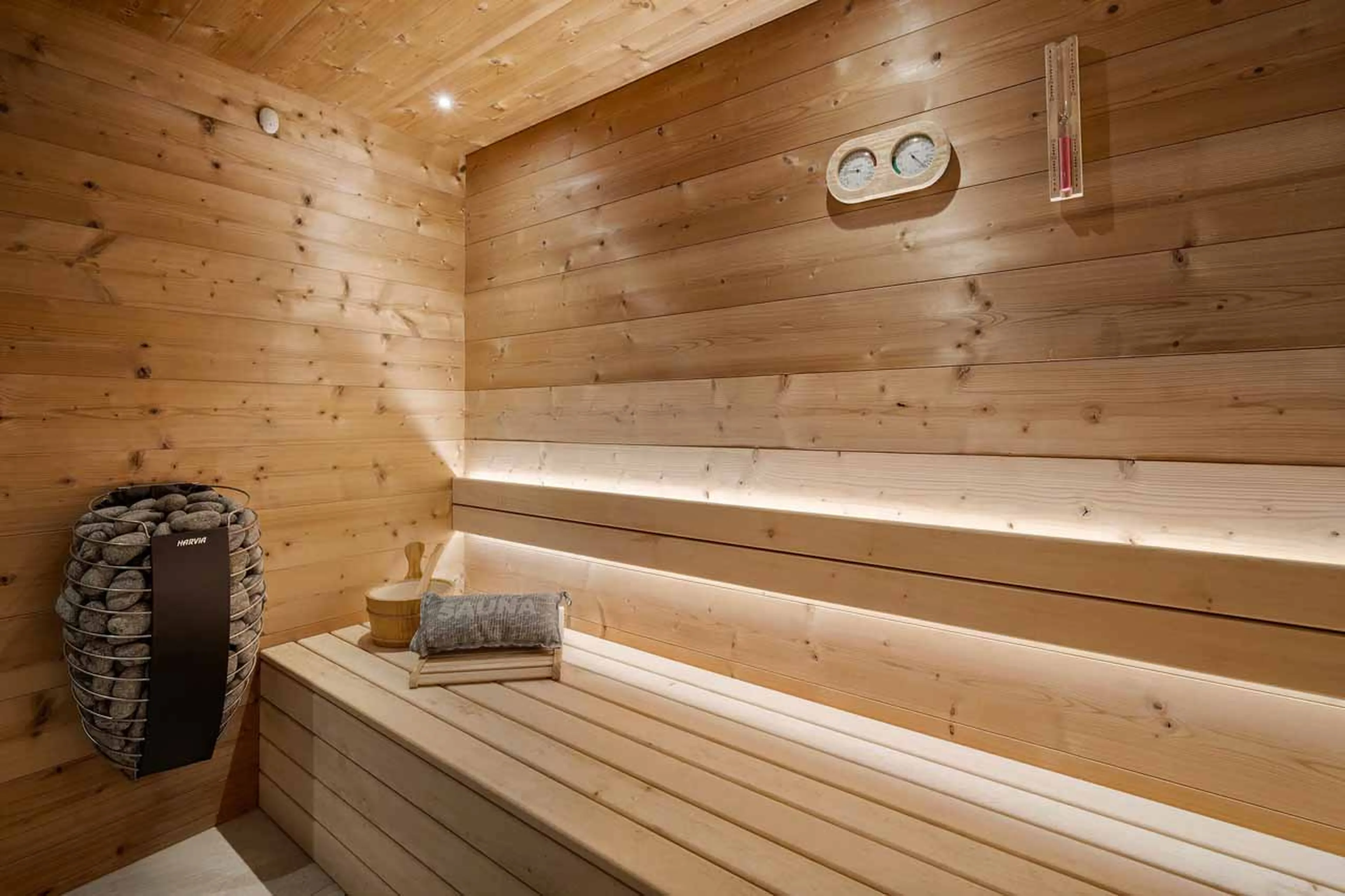 Sauna at Grace Dieu in Courchevel 1850