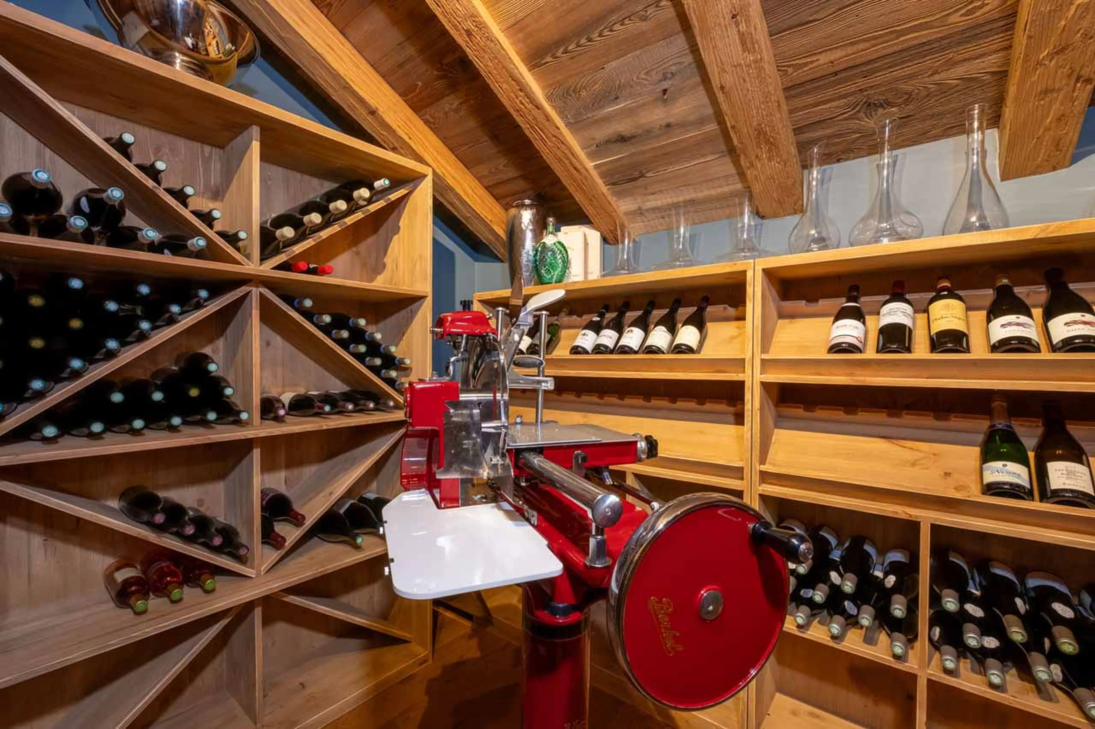 Wine cellar in Chalet Grande Kalinka, Meribel