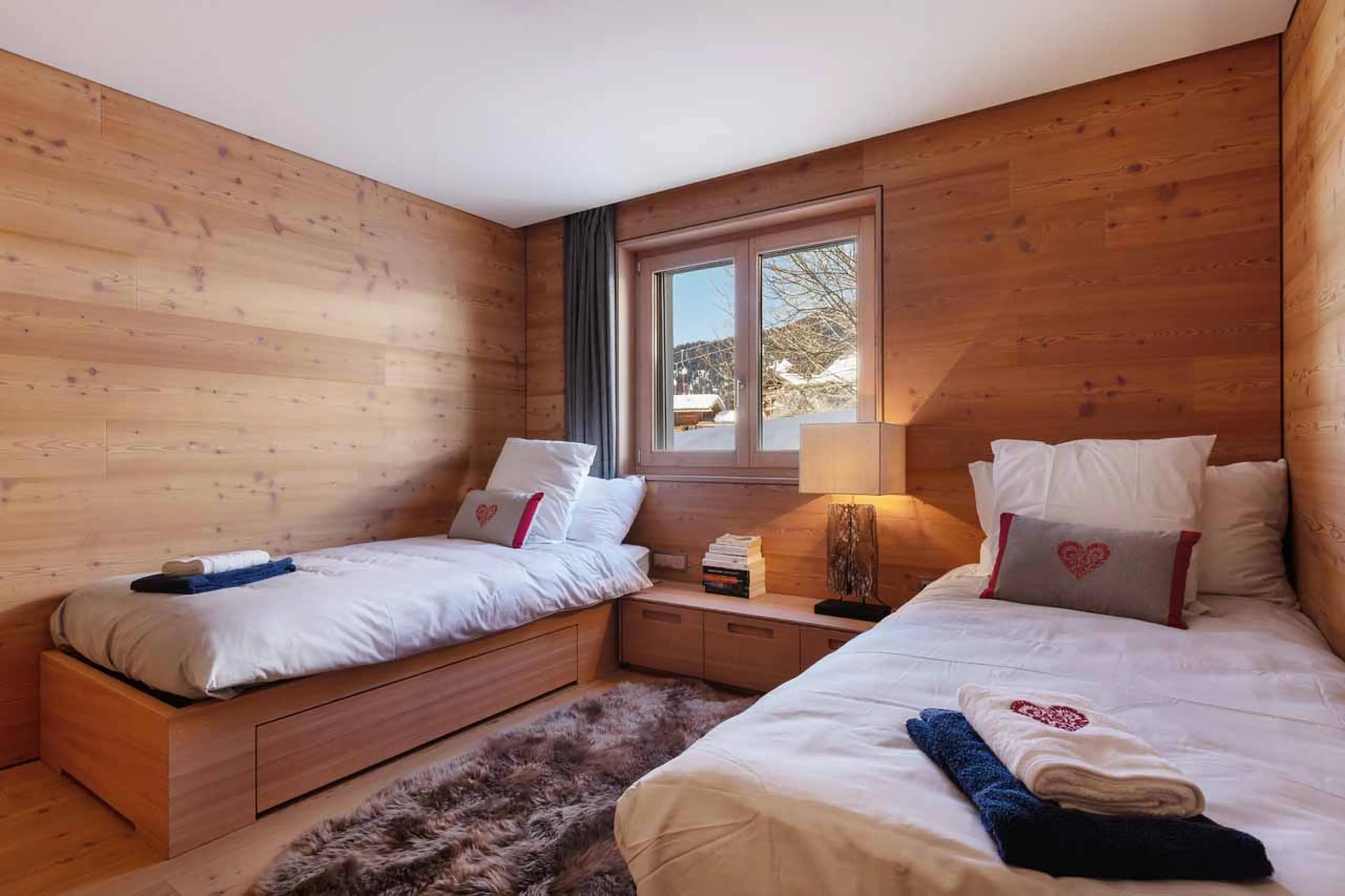 Bedroom 3 at Chalet Granval in Verbier