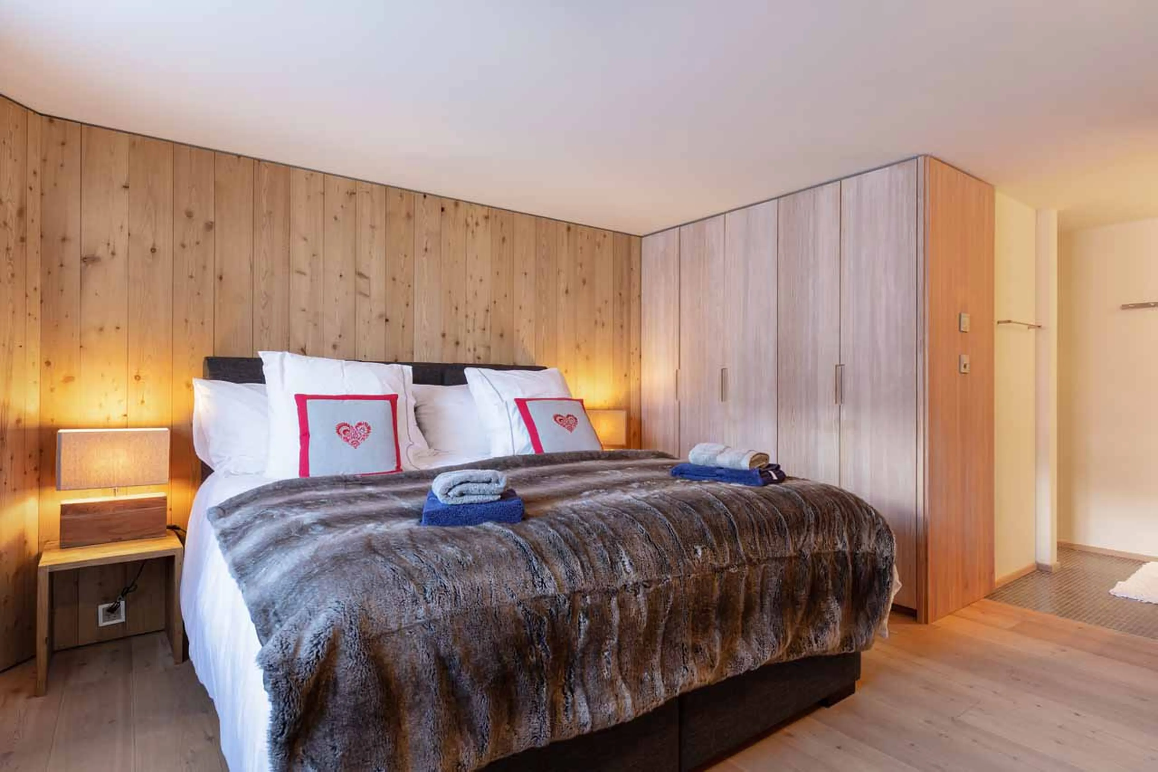 Bedroom 4 at Chalet Granval in Verbier