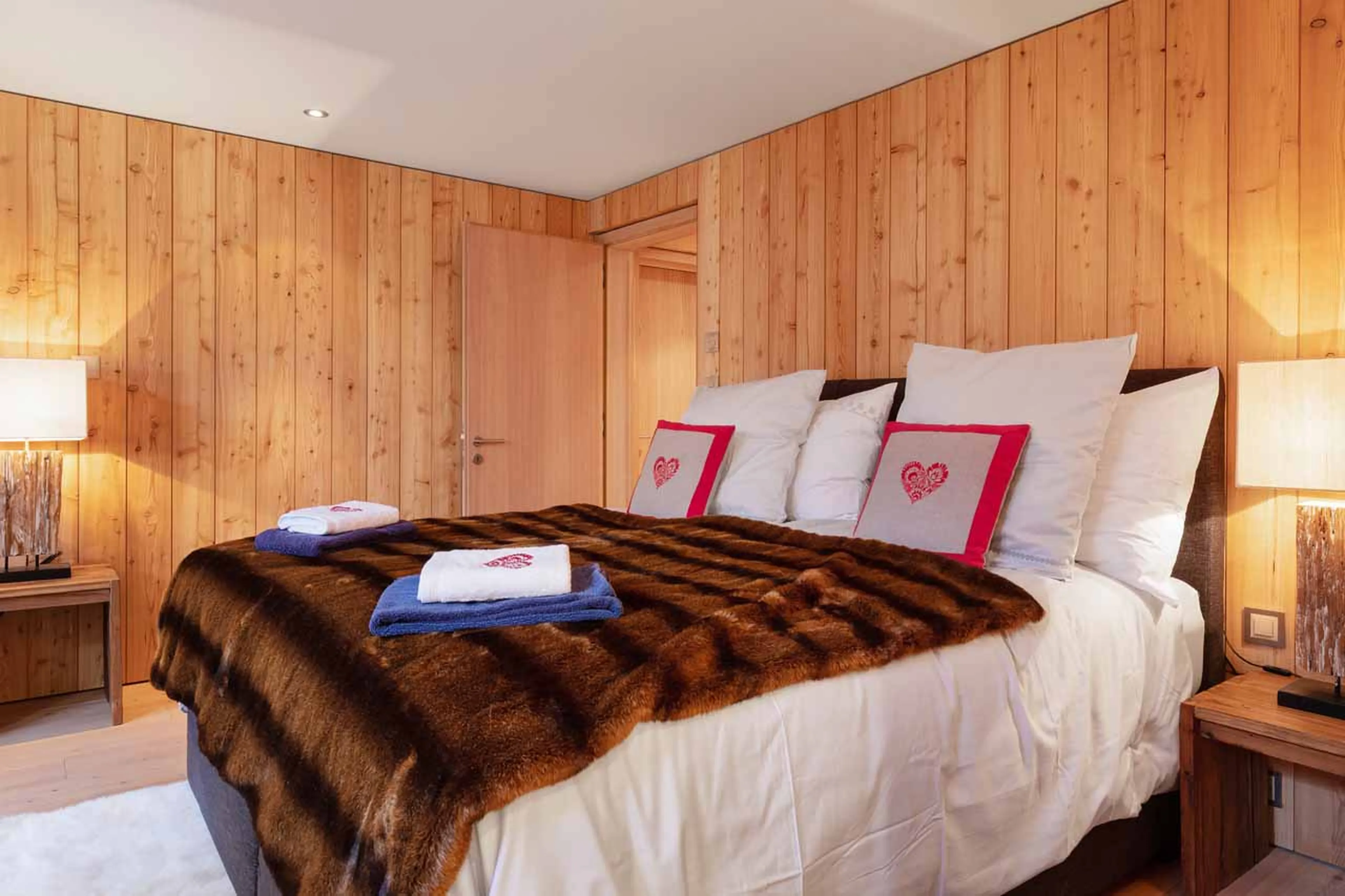 Bedroom 5 at Chalet Granval in Verbier