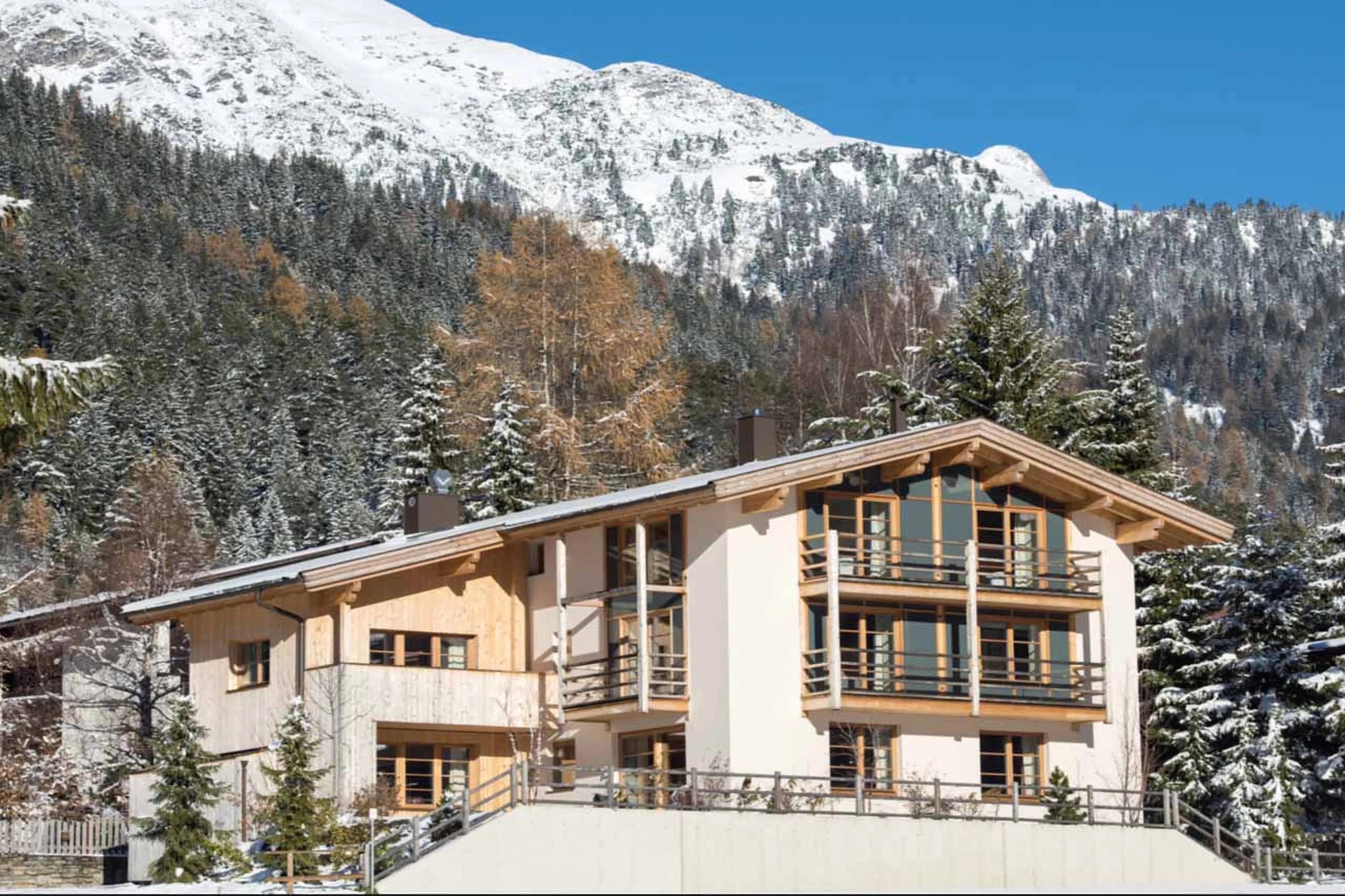 Exterior of Chalet Griffin in St Anton