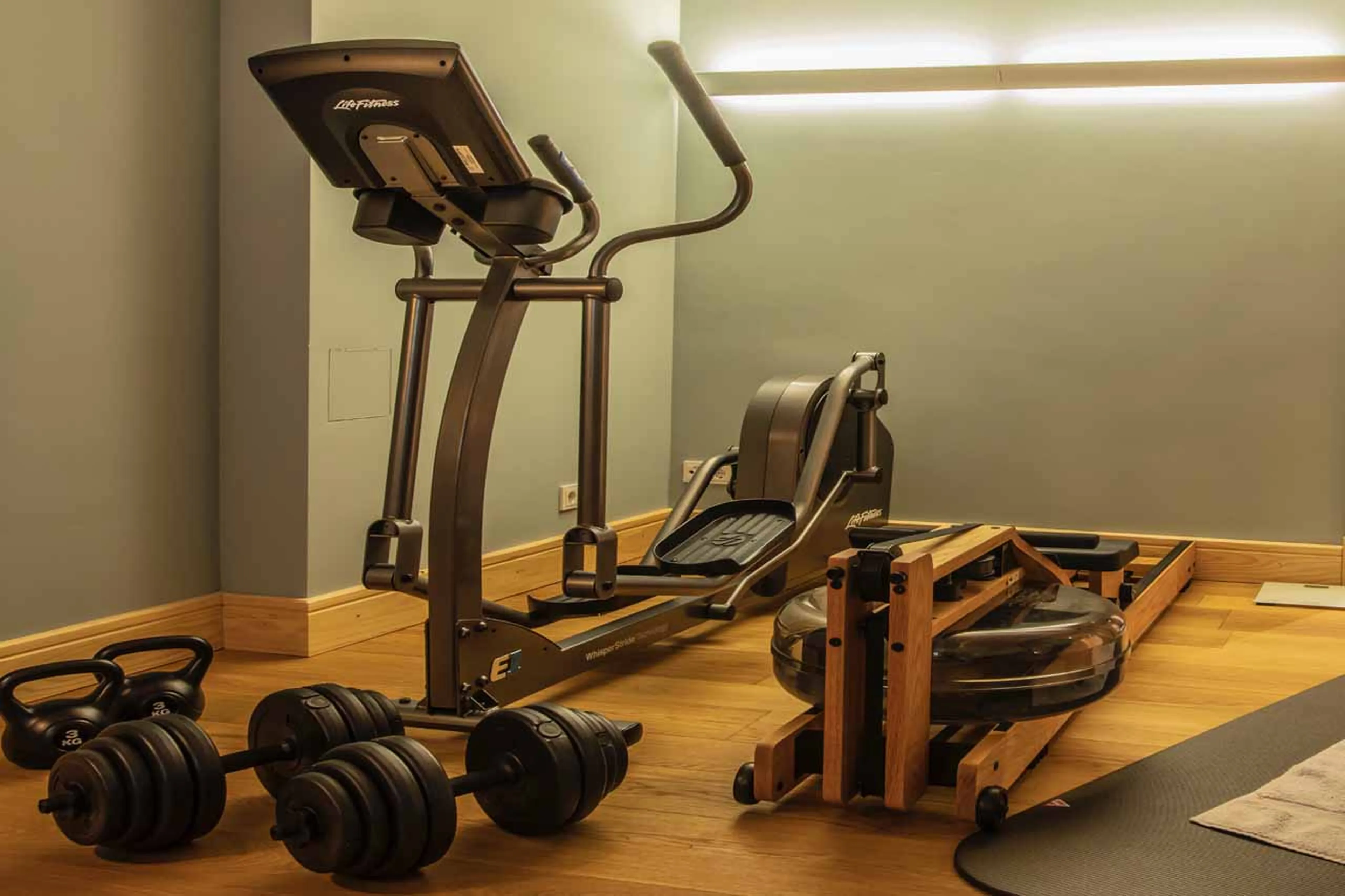 Gym at Chalet Griffin in St Anton