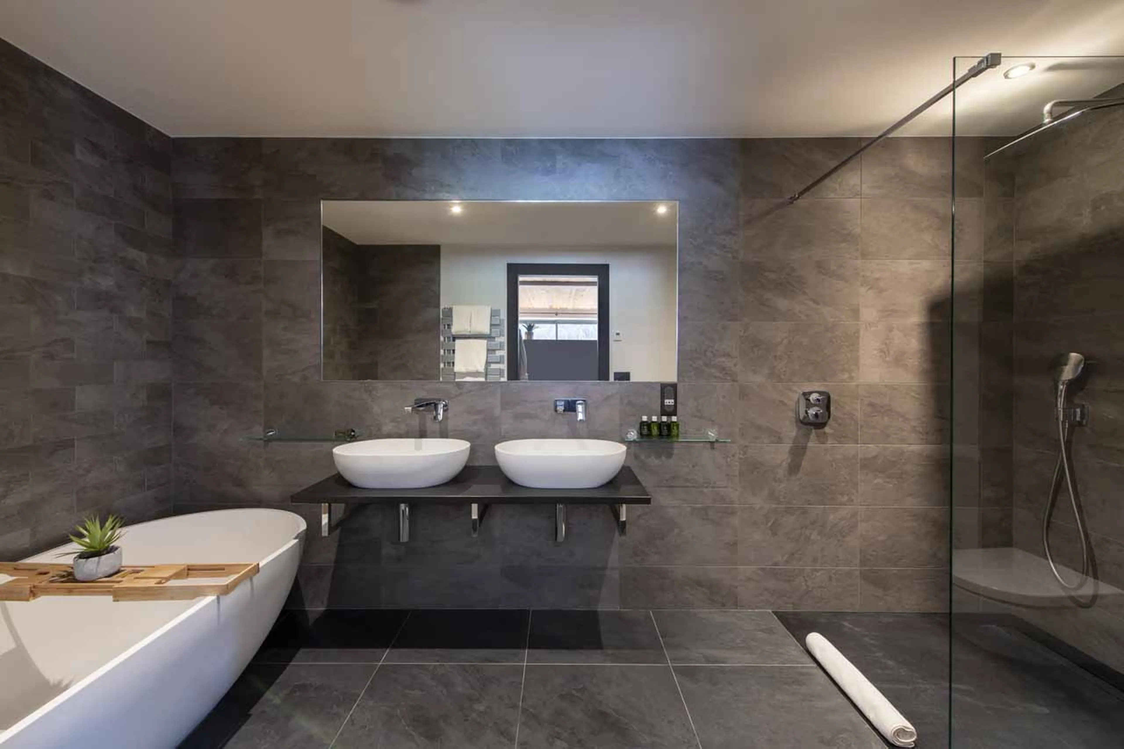 Bathroom two at Chalet Griffonner in Morzine