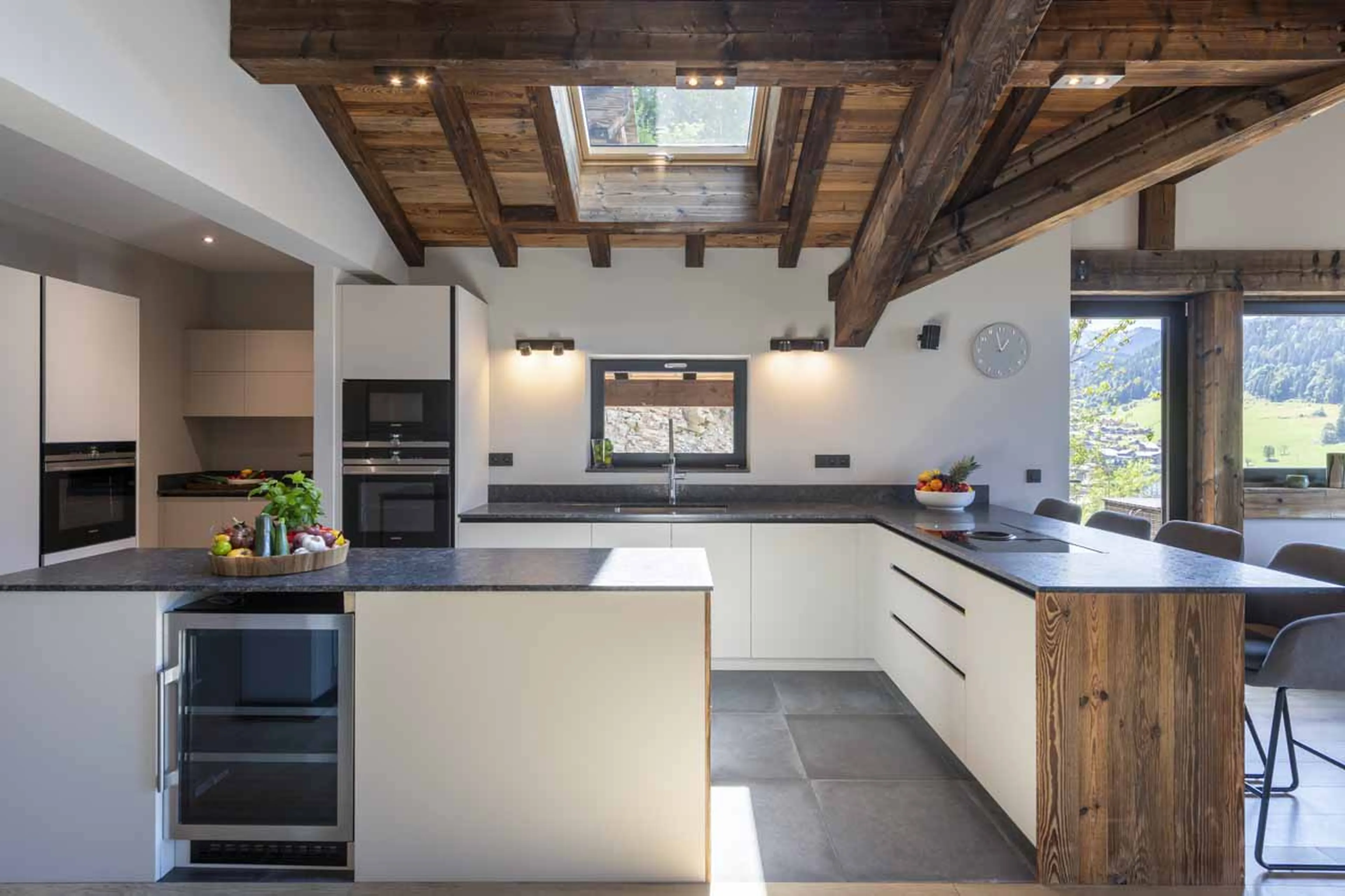 Kitchen at Chalet Griffonner in Morzine