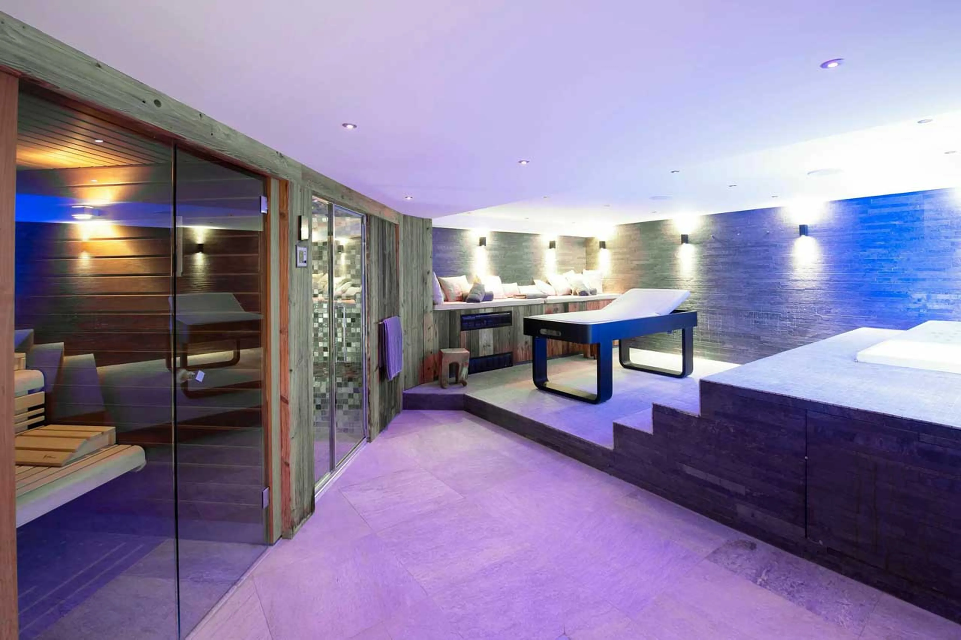 Spa at Chalet Hermine Blanche in Val d'Isere
