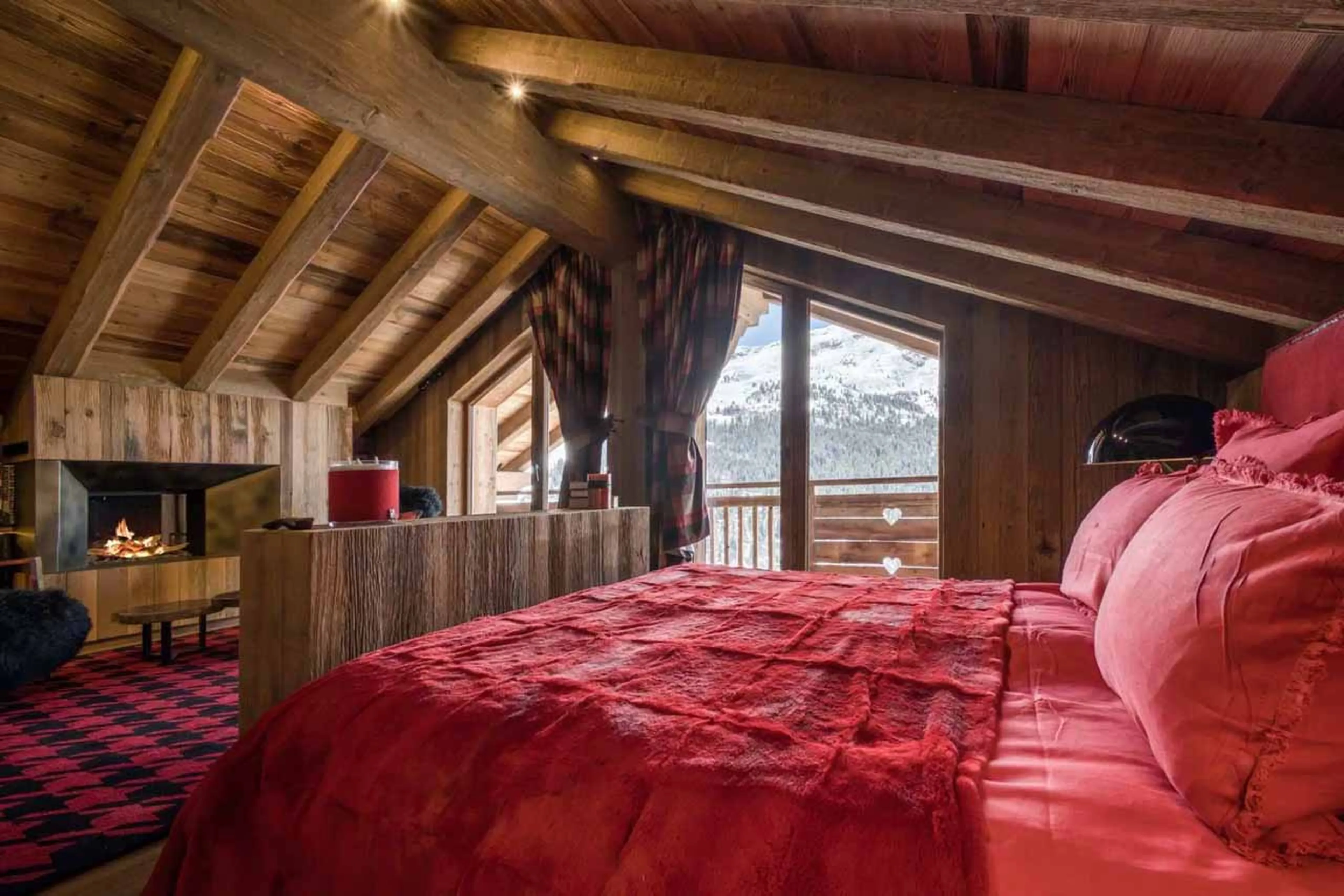 Bedroom 4 at Chalet Himalaya in Meribel