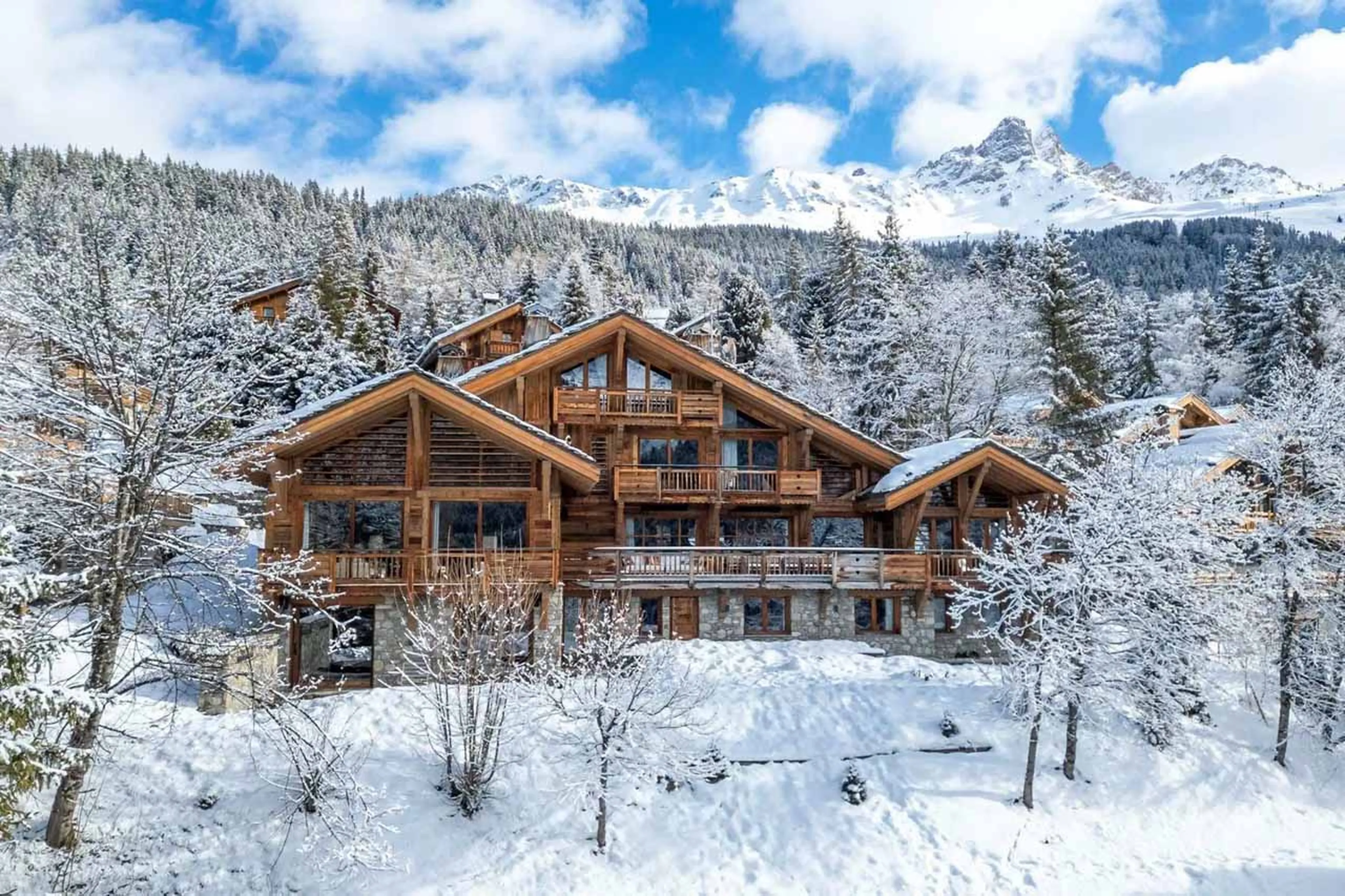 Exterior of Chalet Himalaya in Meribel