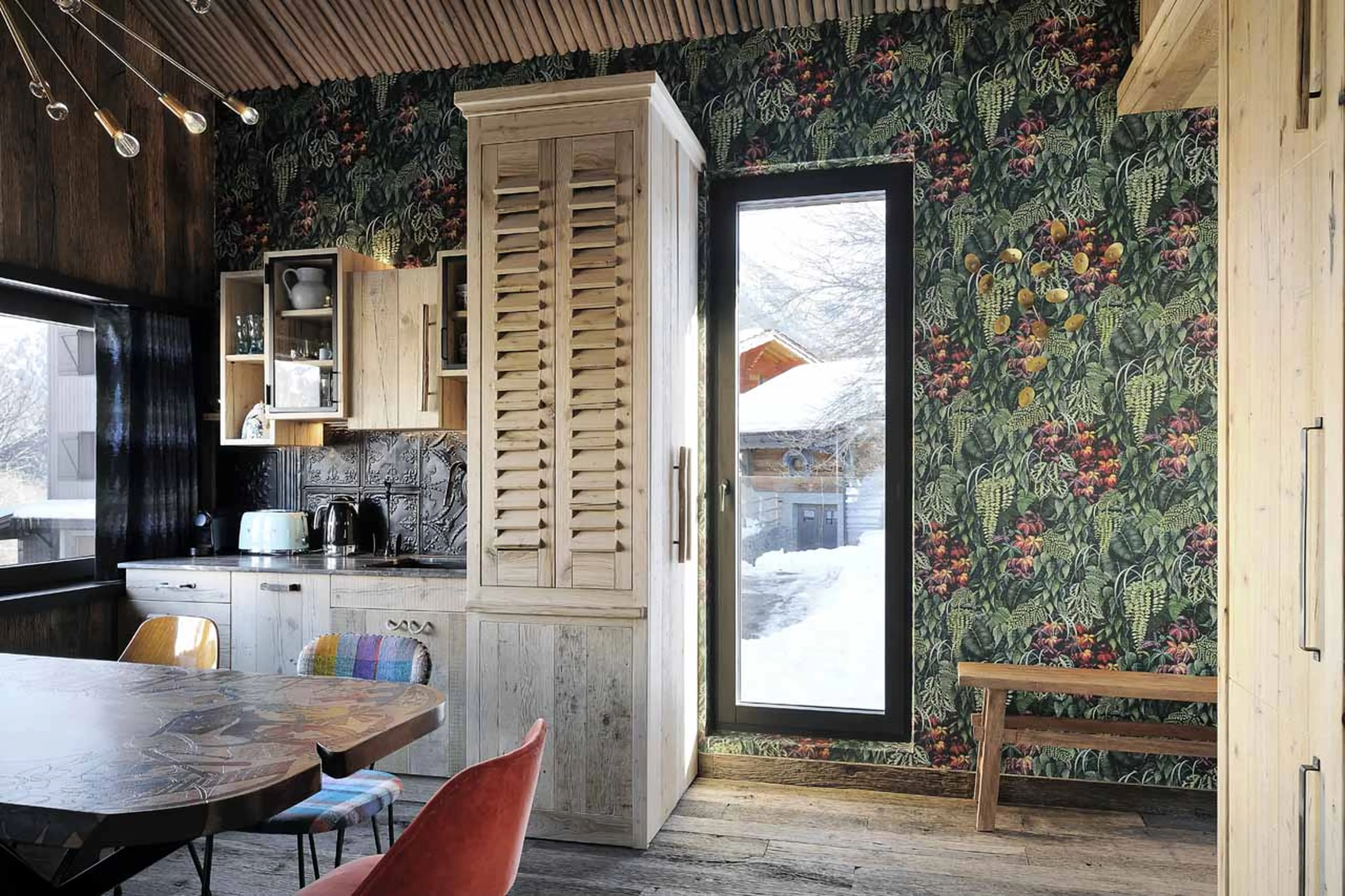 Kitchen at Chalet Ikamiut in Courchevel 1550