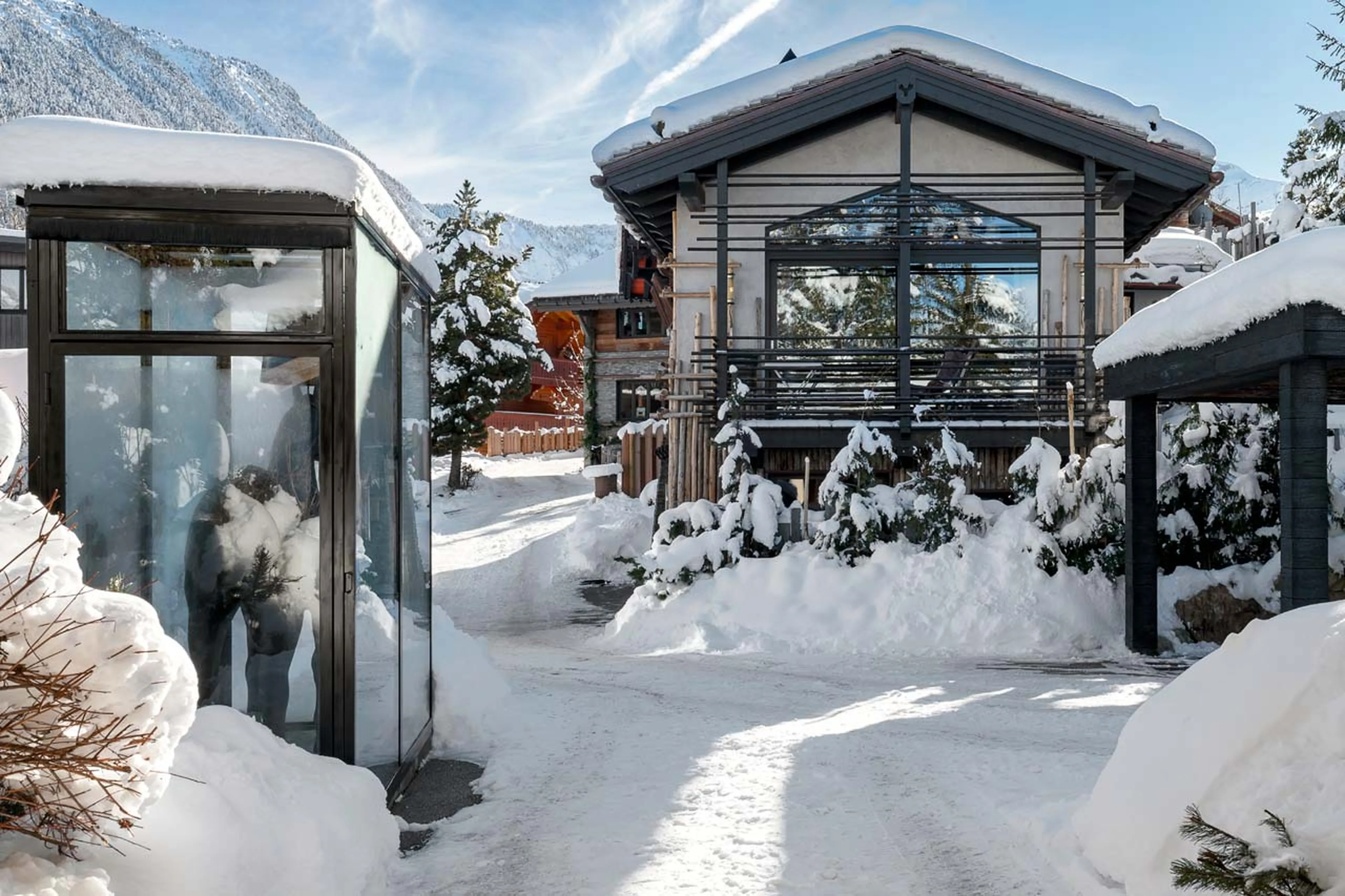 Exterior of Chalet Ikamiut in Courchevel 1550
