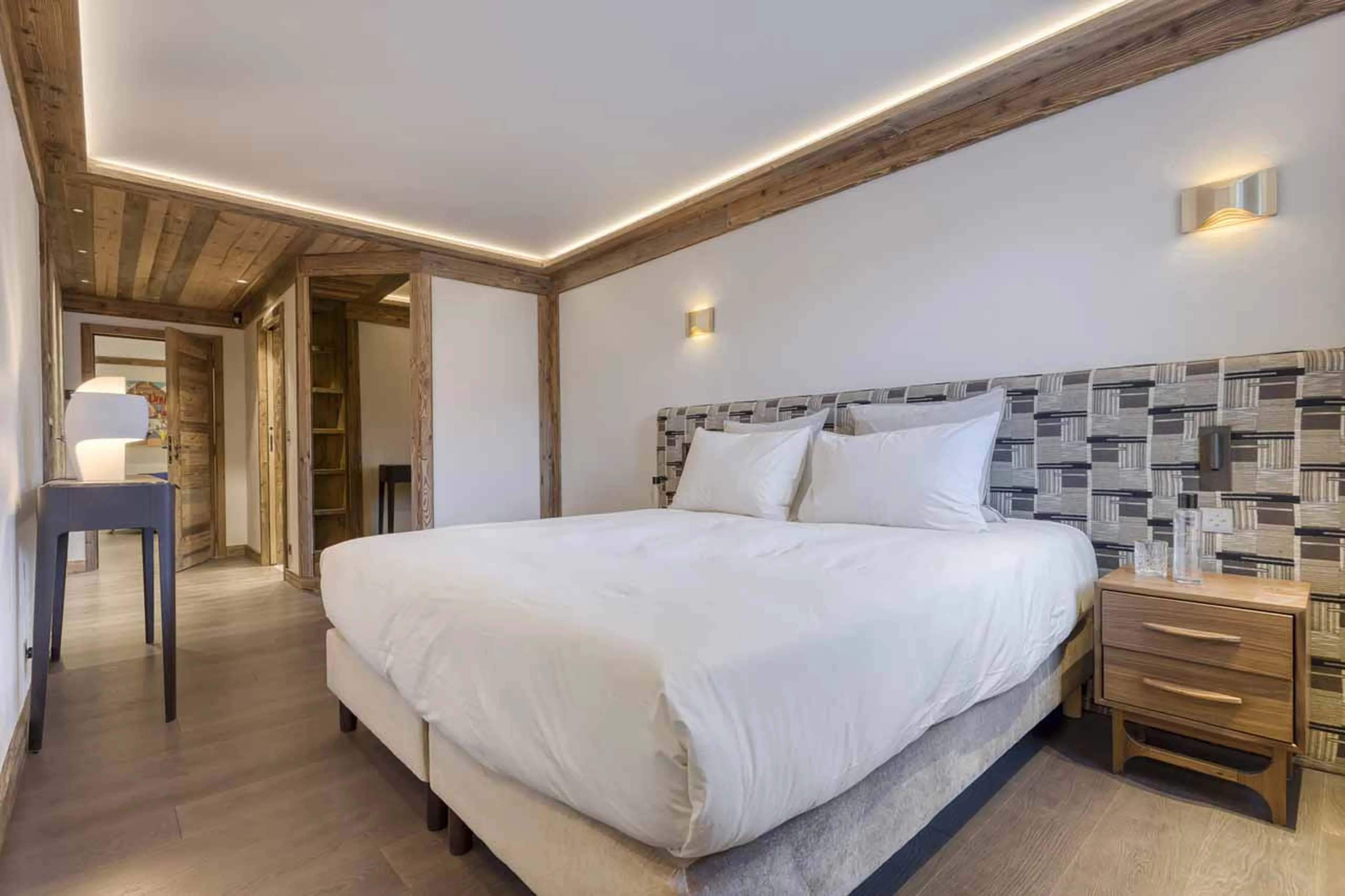 Bedroom 5 at Chalet Impala in Megeve