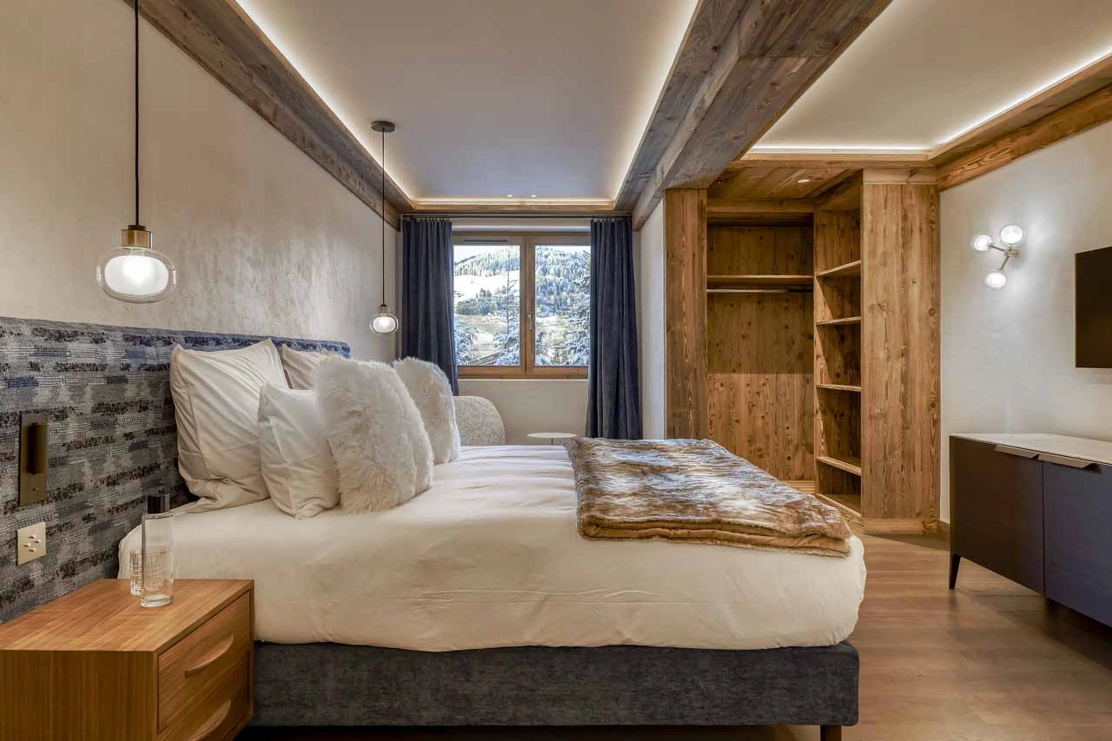 Bedroom 6 at Chalet Impala in Megeve